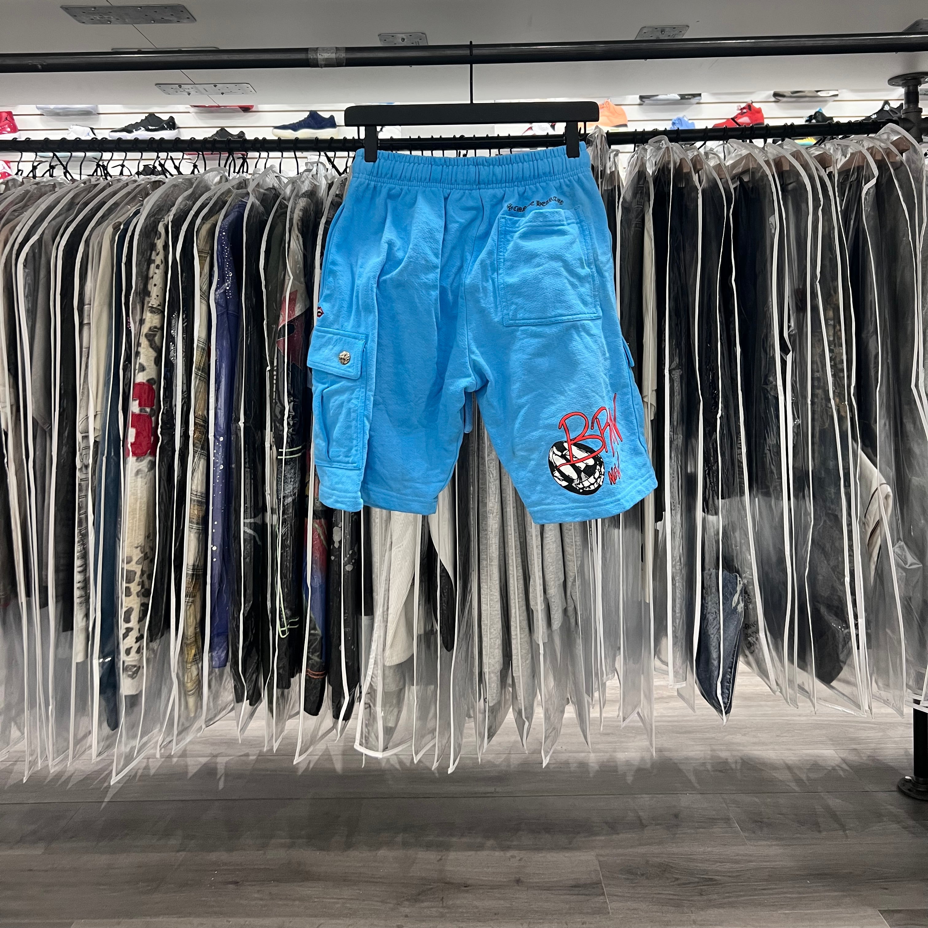 Chrome Hearts X Matty Boy Shorts Blue (Lightly Worn)