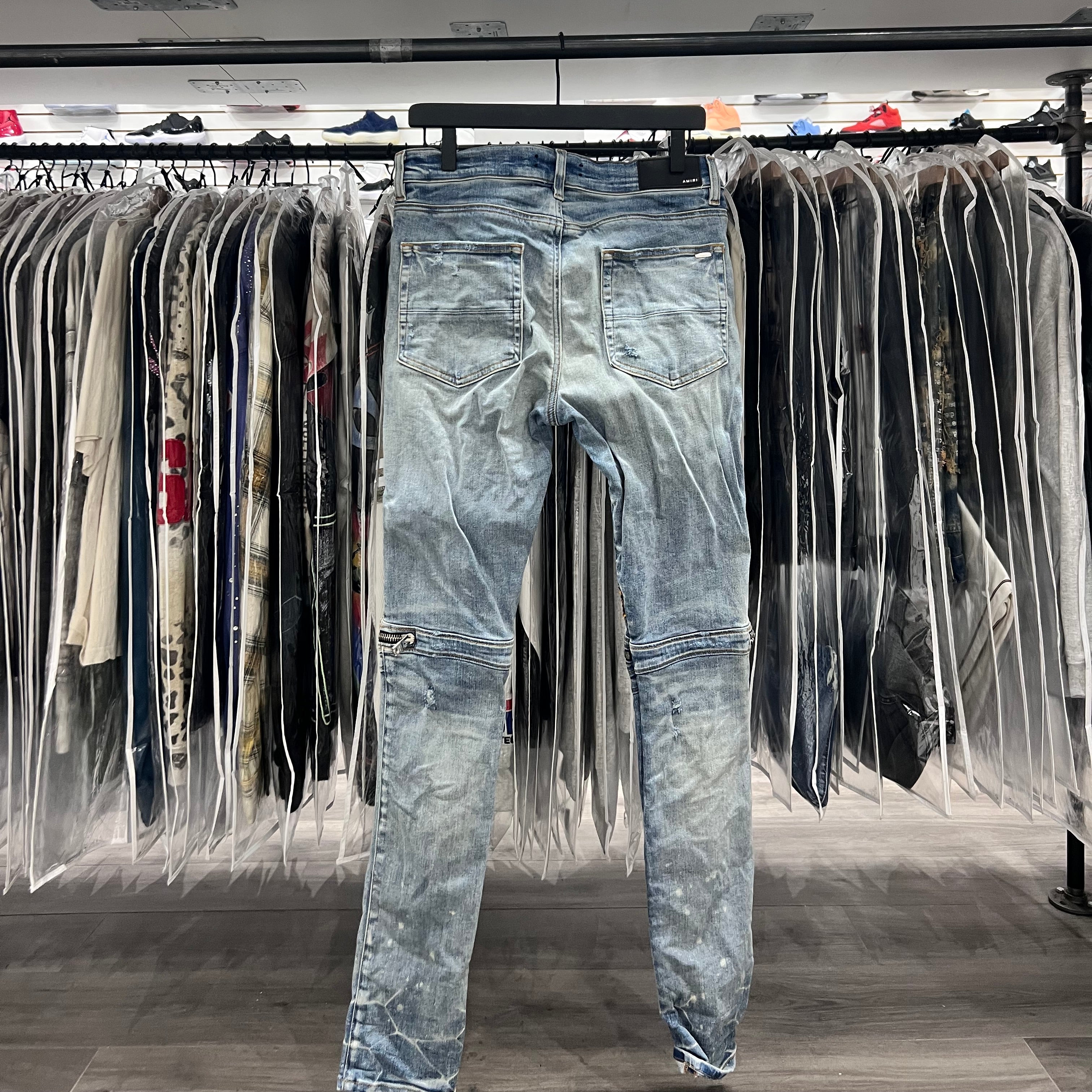 Amiri Mx2 Velvet Patch Jeans (Lightly Worn)