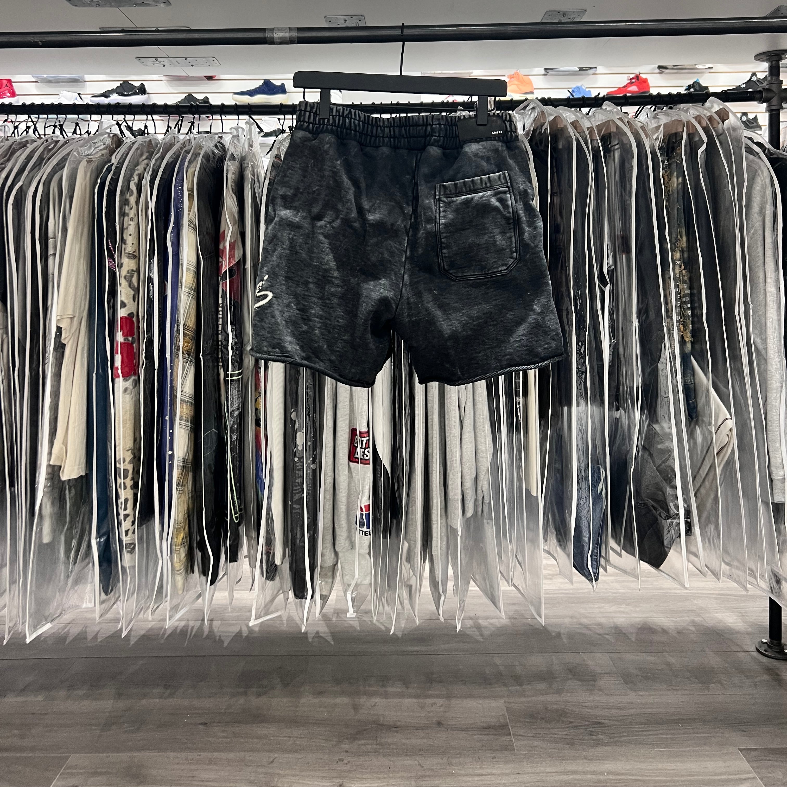 Amiri Filigree Sweat Shorts Black (Lightly Worn)
