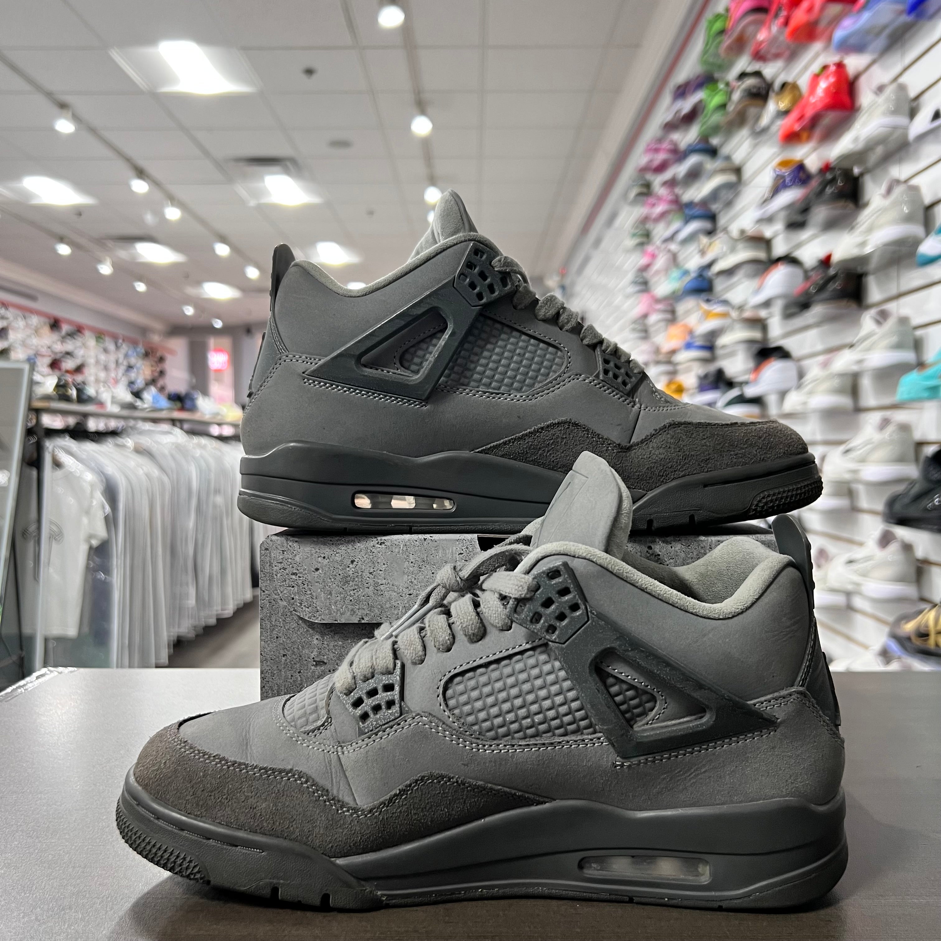 Jordan Retro 4 Mens Wet Cement (Lightly Worn)