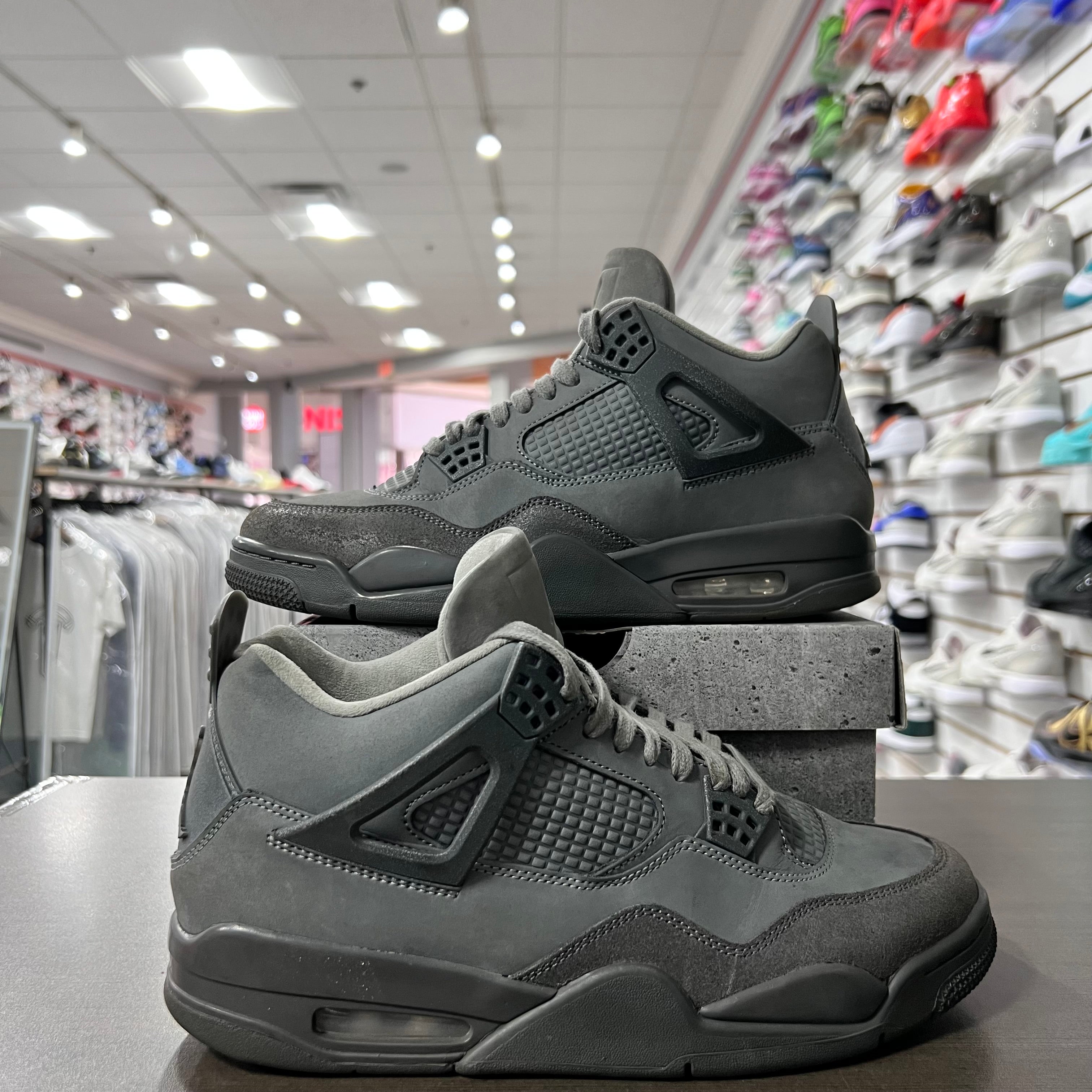 Jordan Retro 4 Mens Wet Cement (Lightly Worn)