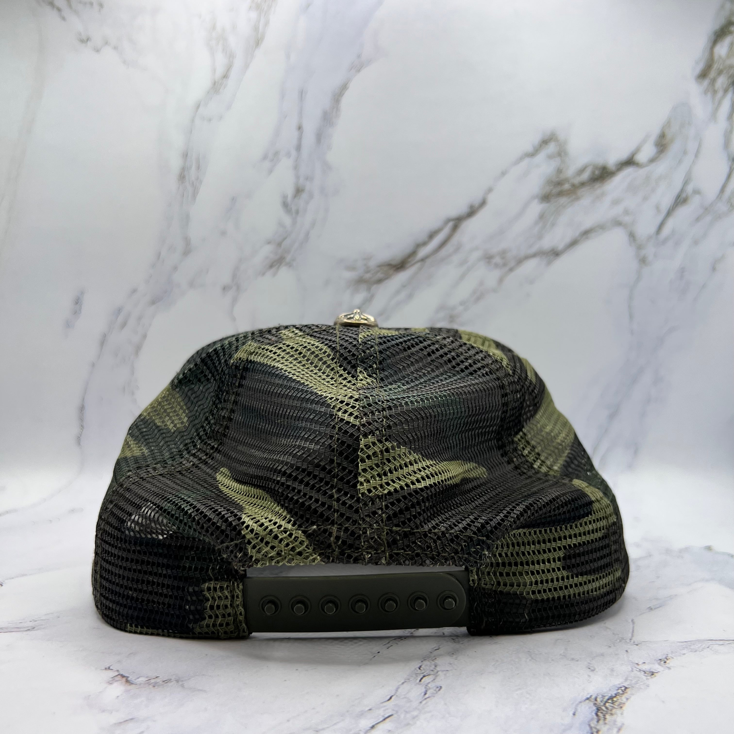 Chrome Hearts Hollywood Trucker Hat Camo (Lightly Worn)