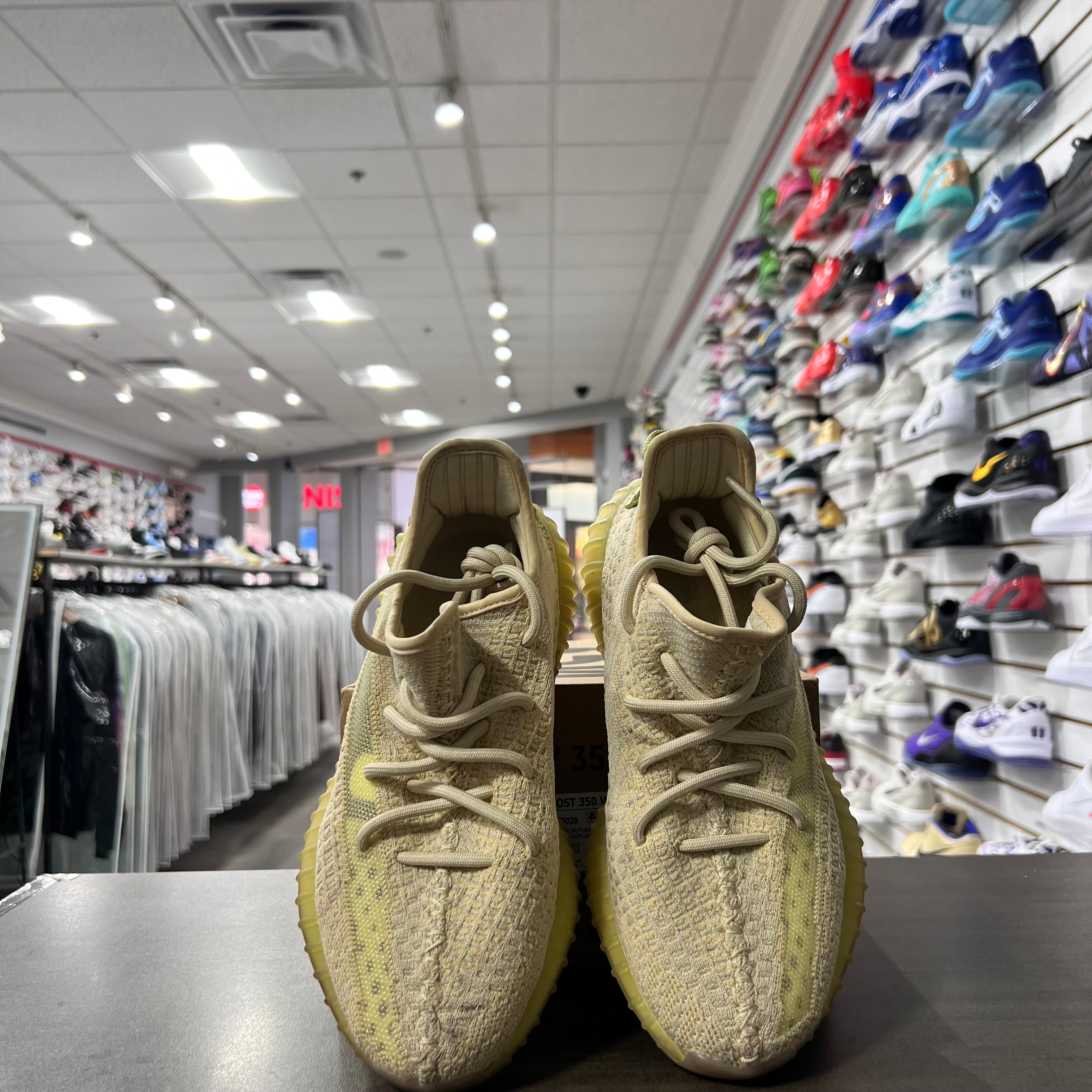 Yeezy 350 V2 Flax (Lightly Worn)