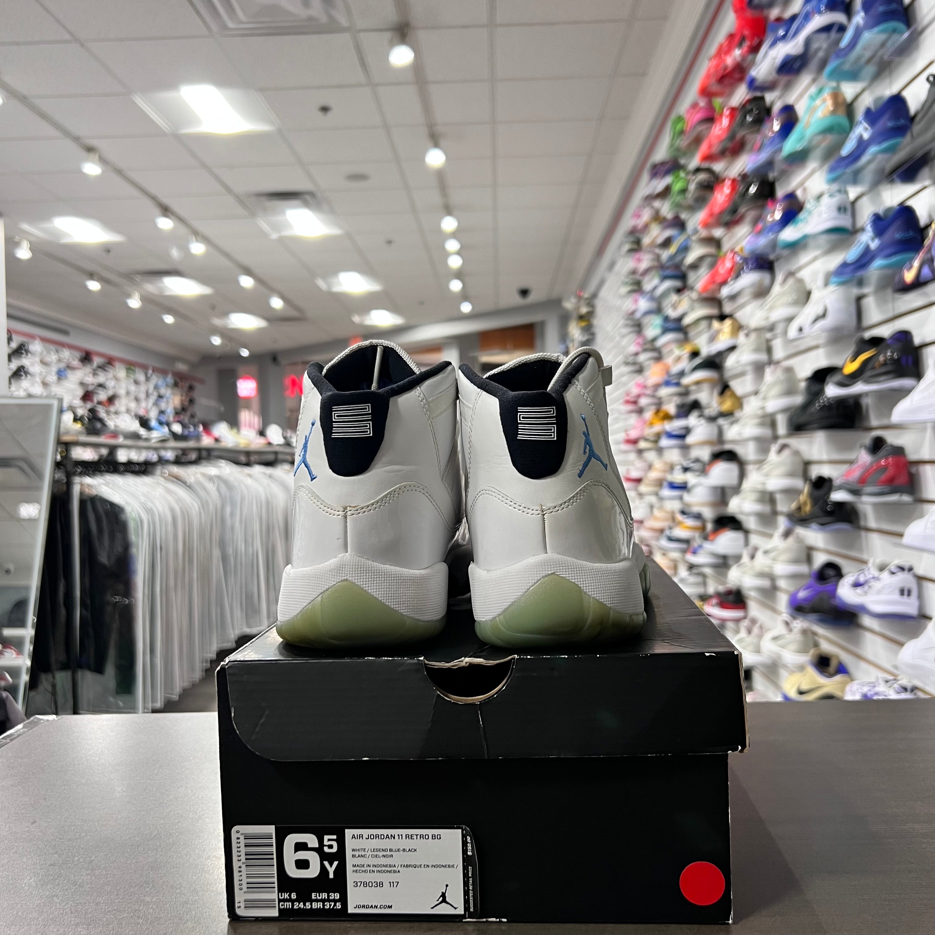 Jordan Retro 11 Gs Legend Blue (2014)(Lightly Worn)
