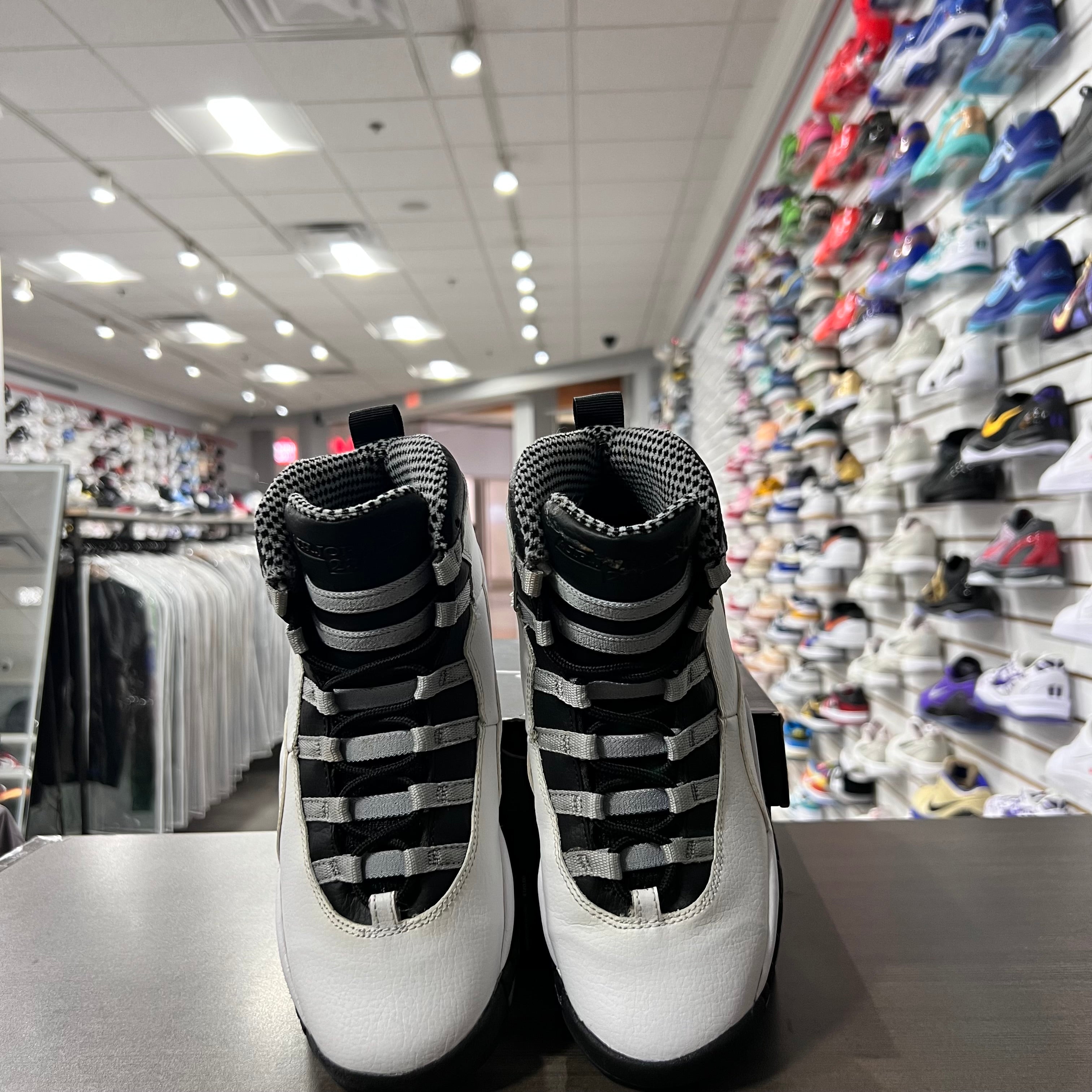 Jordan Retro 10 Gs Steel (2013)(Lightly Worn)