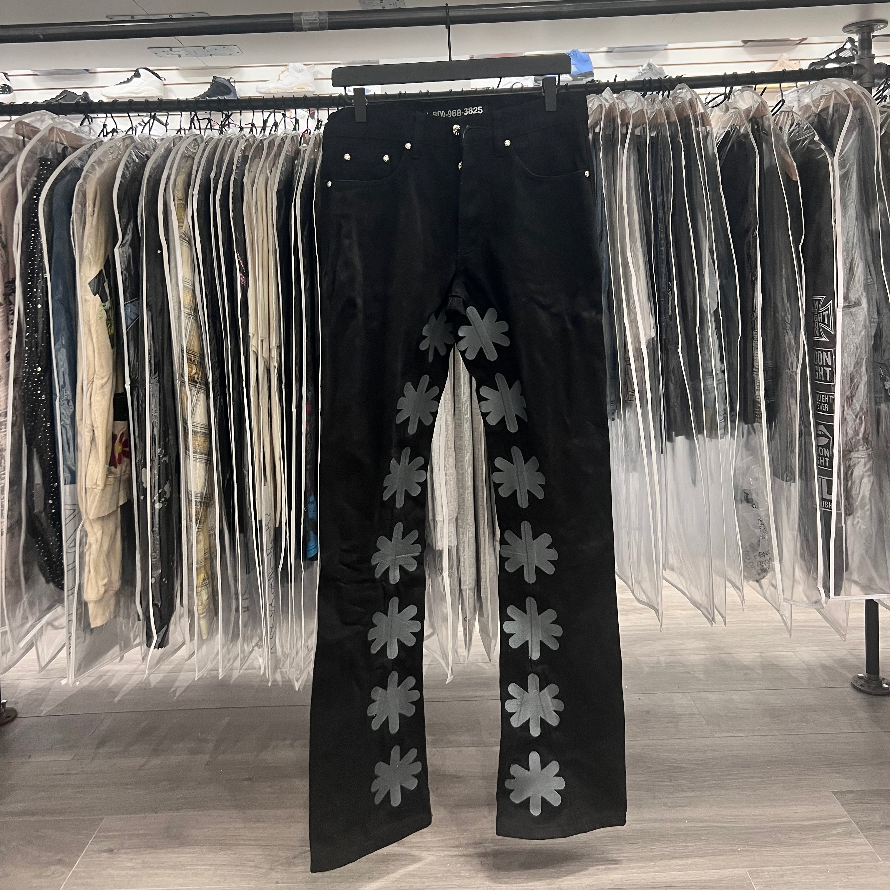 LOSTSHDWS Jeans Black Frost (Lightly Worn)