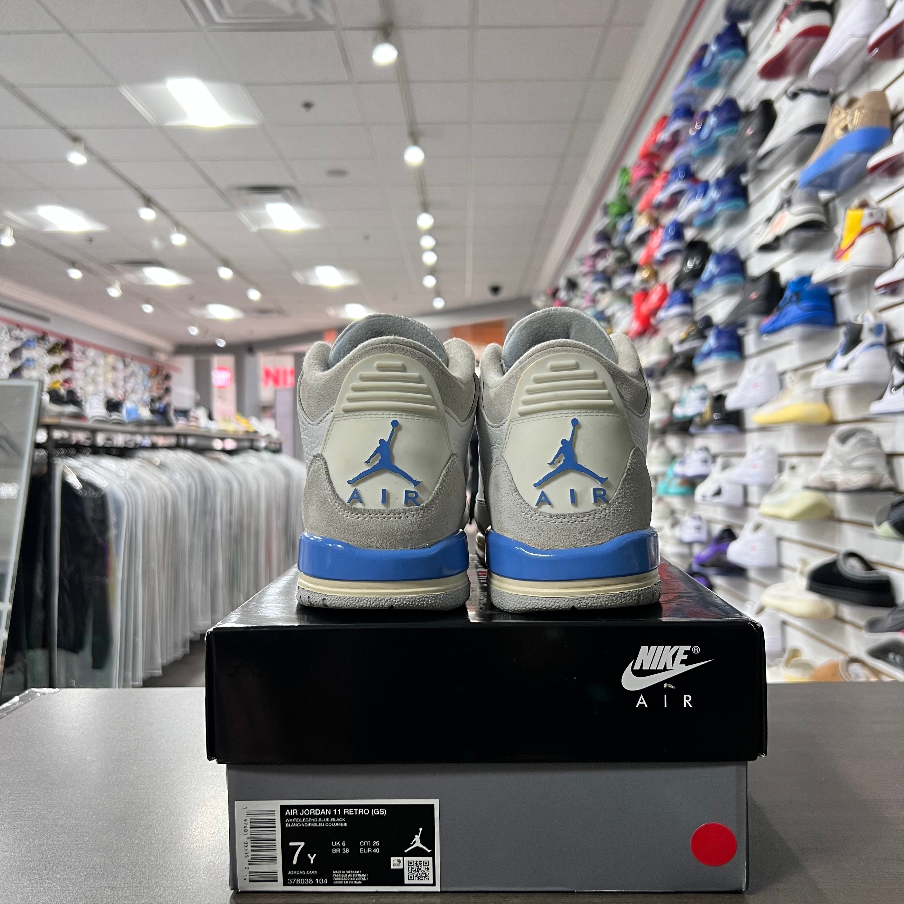 Jordan Retro 3 Gs Lucky Shorts (Lightly Worn+Replacement Box)