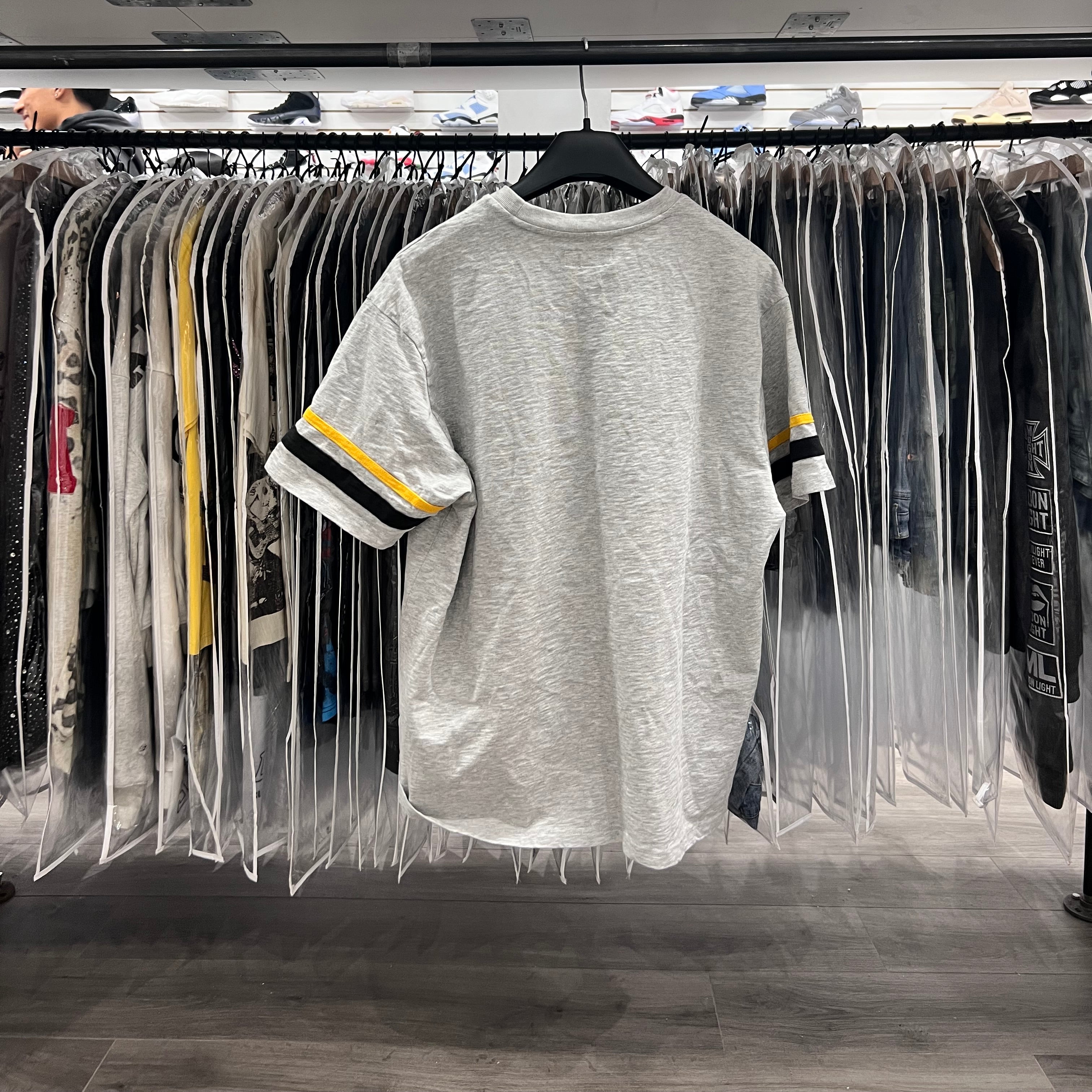Supreme Cross Short Sleeve Tee Heather Grey (Lightly Worn)