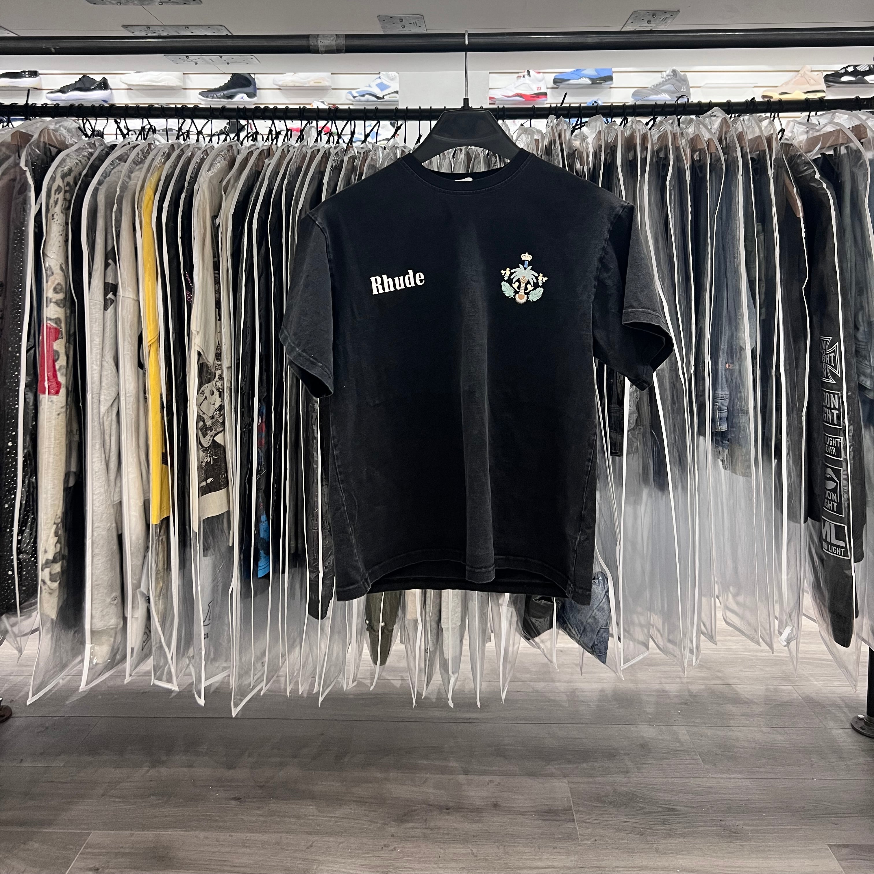 Rhude Tabaco Tee Black (Lightly Worn)