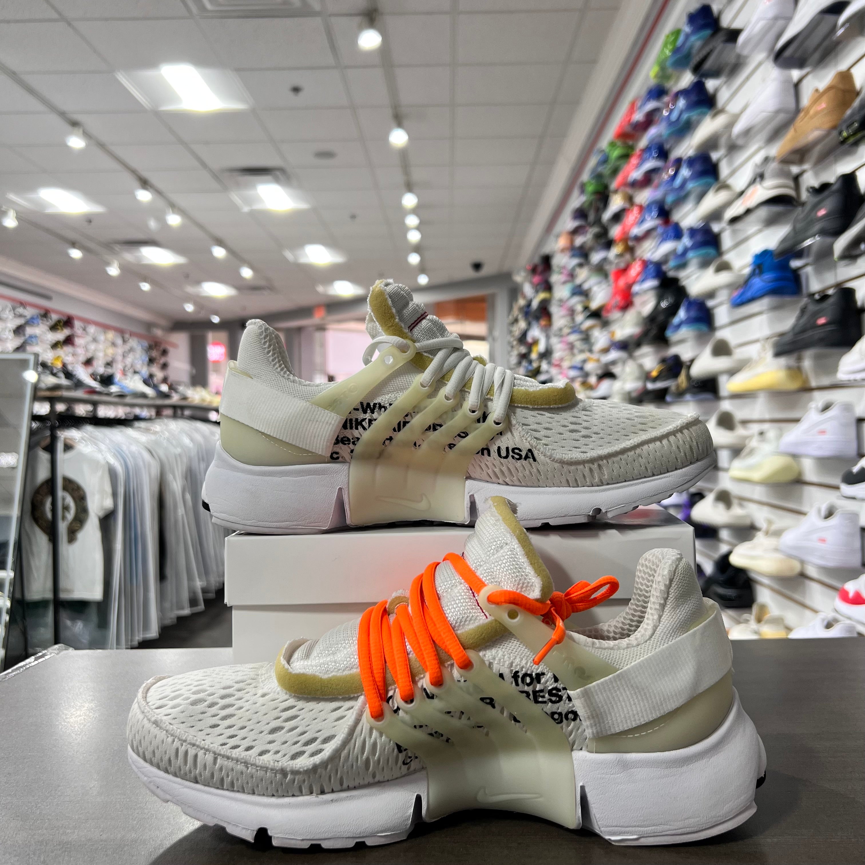 Nike Air Presto Off-White White (Lightly Worn+Replacement Box)