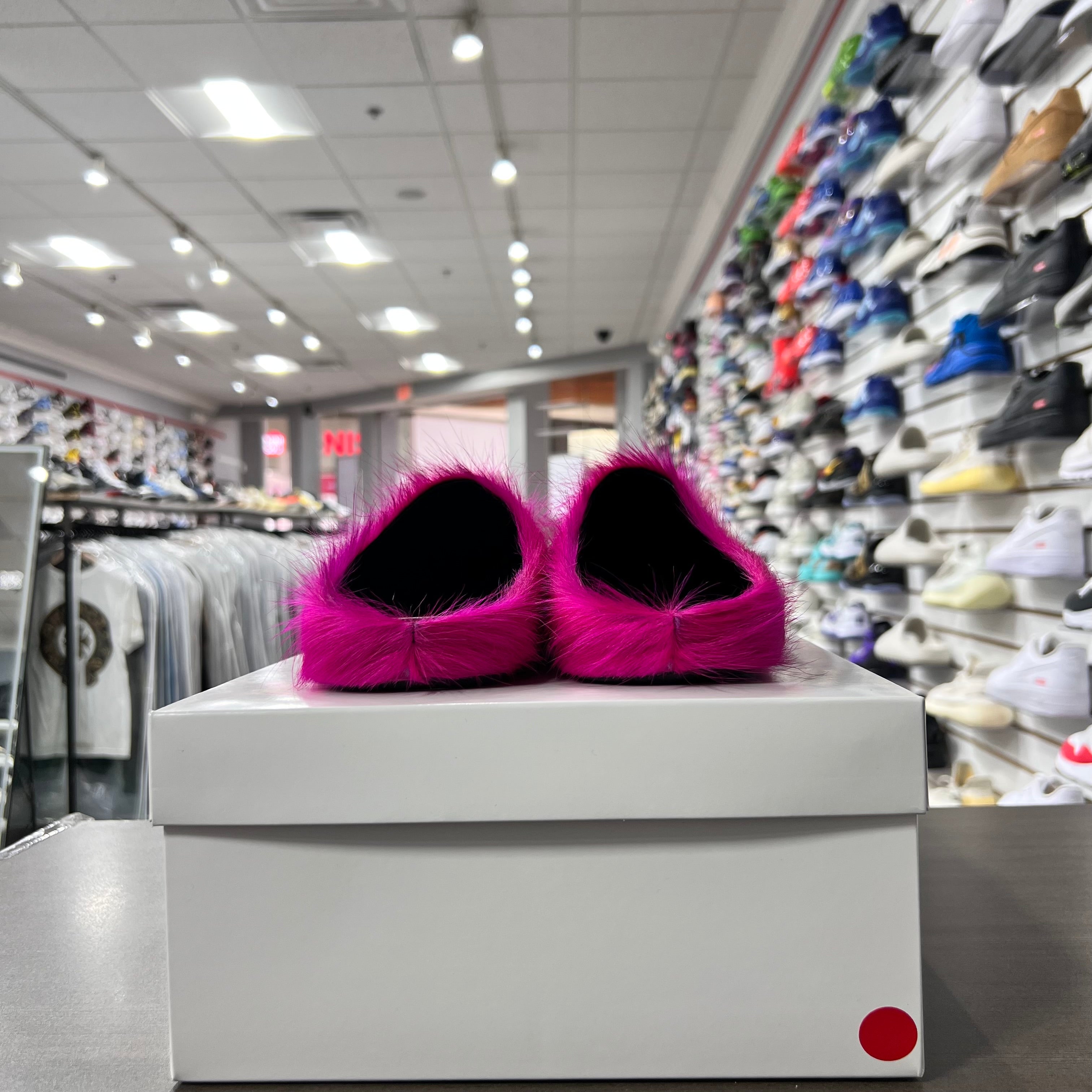 Marni Fussbett Pony Hair Mule Pink (Lightly Worn+Replacement Box)