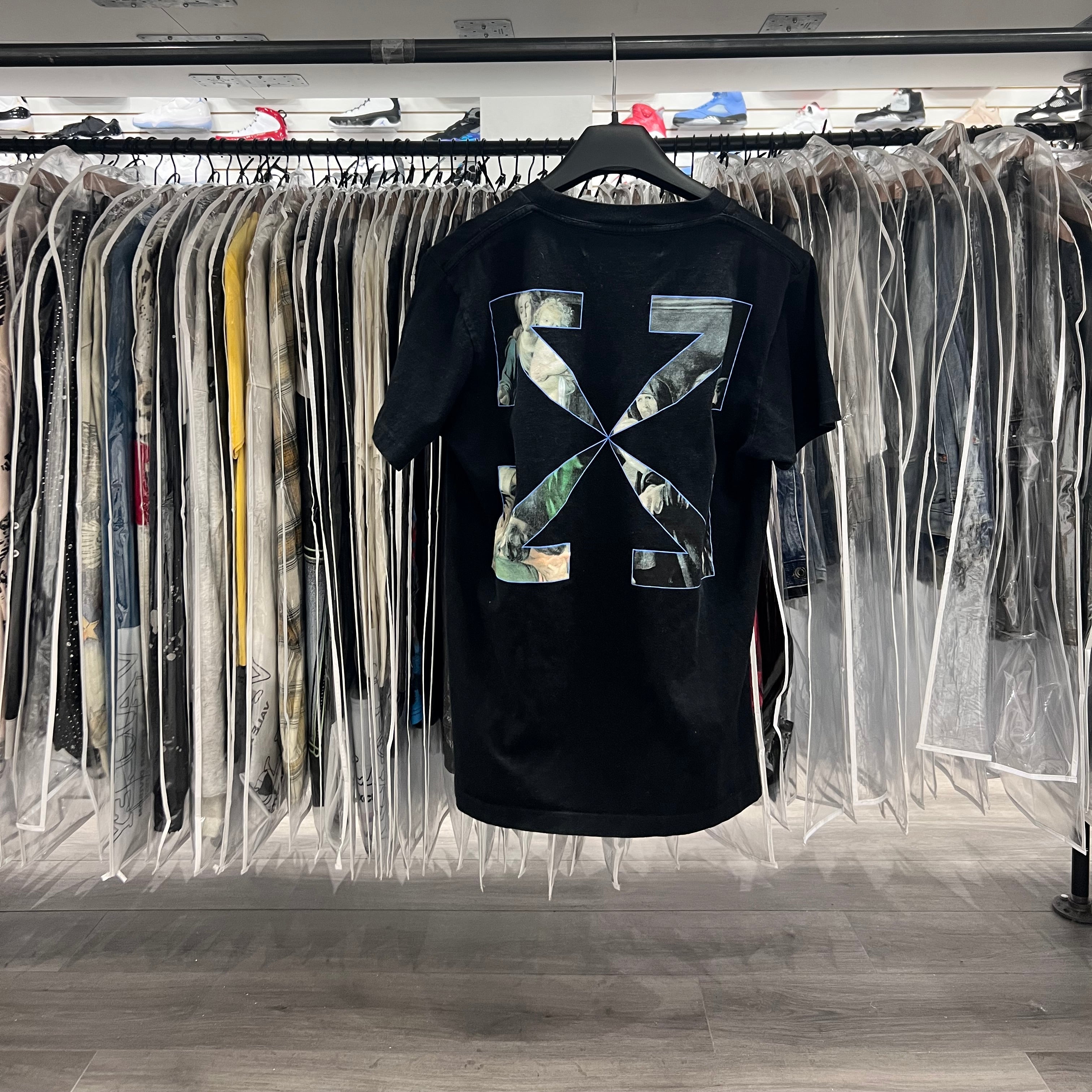 Off White Caravaggio Tee Black (Lightly Worn)