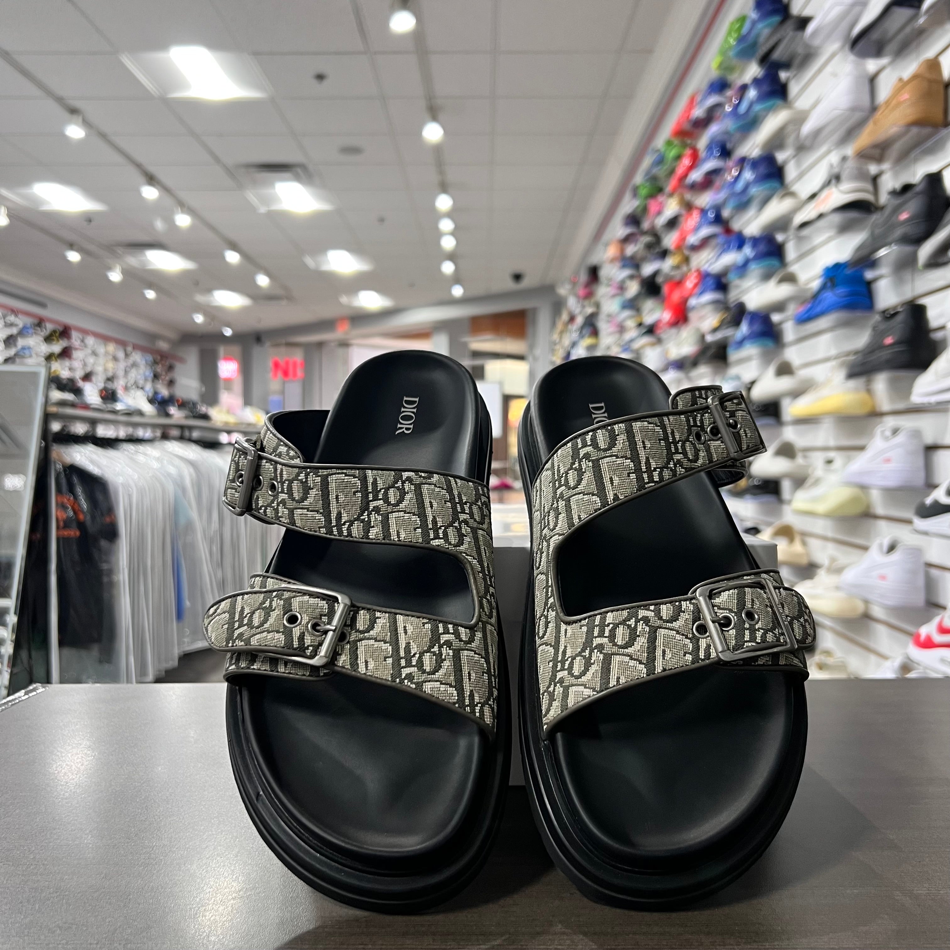 Dior Aqua Sandal Olive (Replacement Box)
