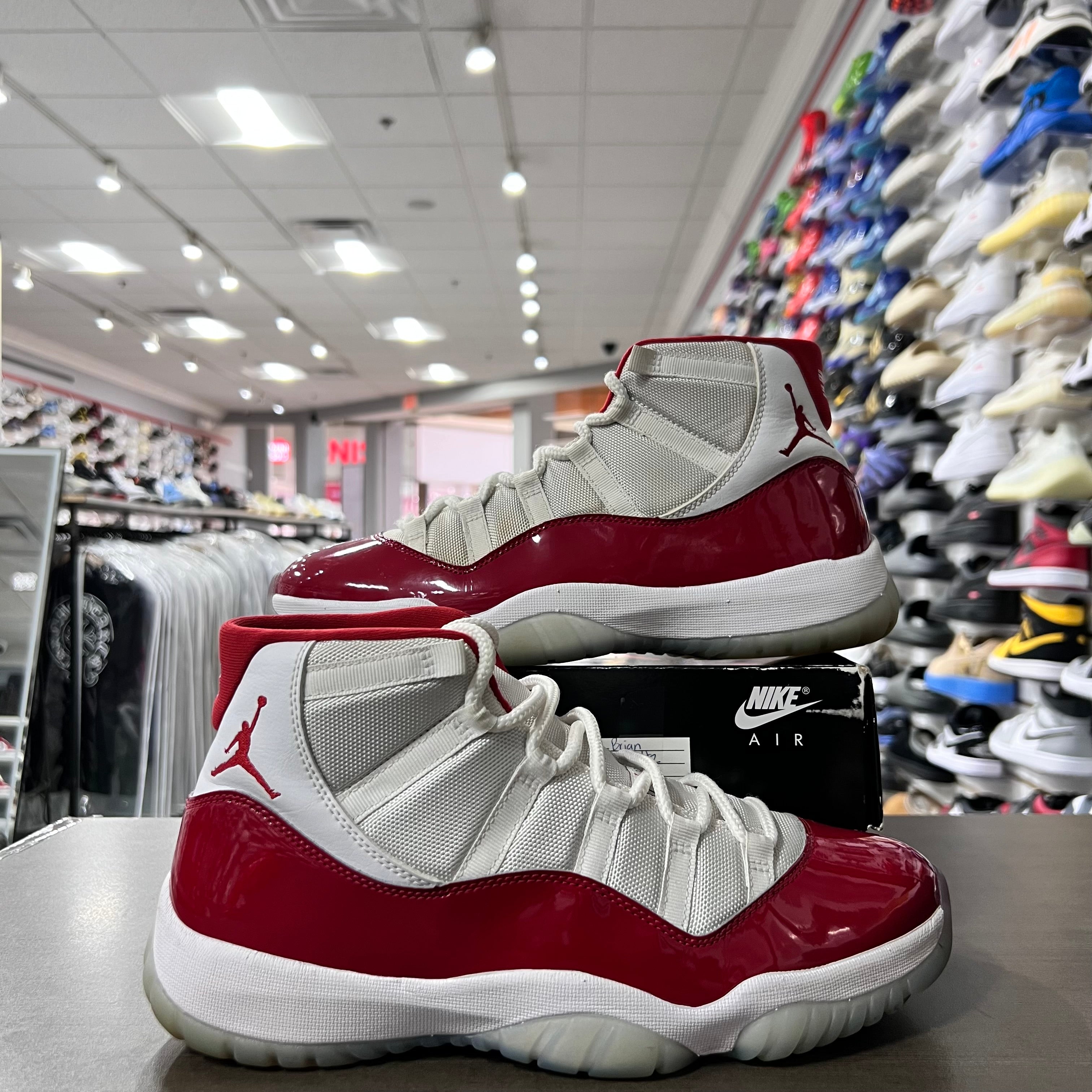Jordan Retro 11 Mens Cherry (Lightly Worn)
