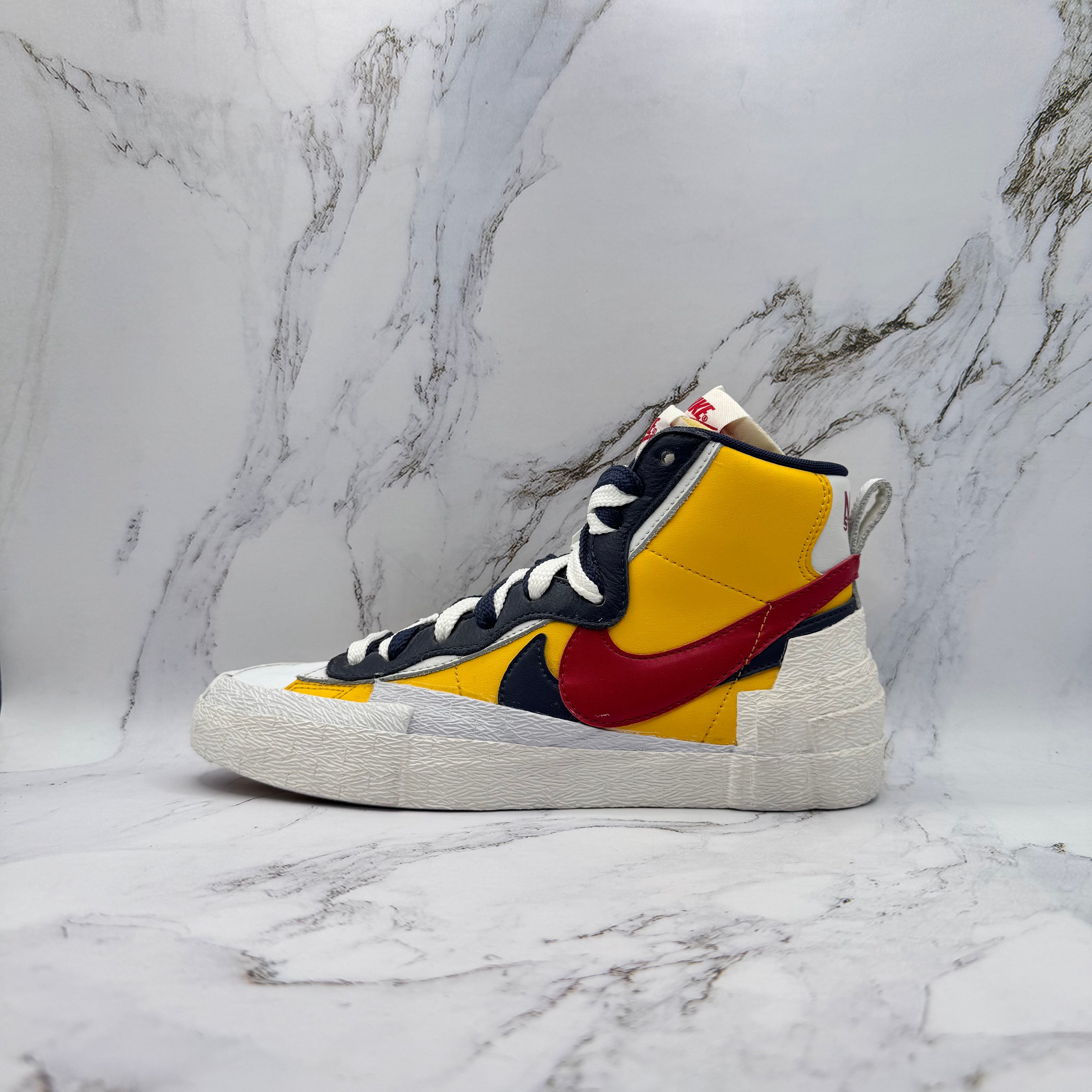 Nike Sacai Mens Blazer High Yellow