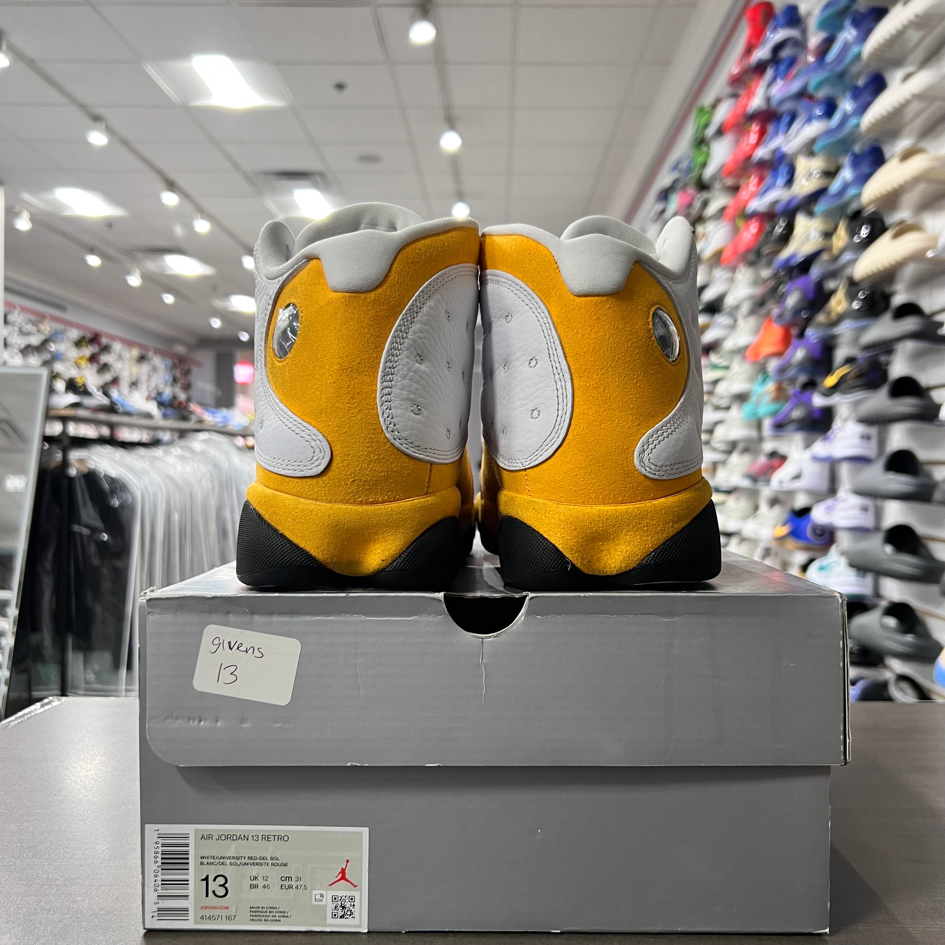 Jordan Retro 13 Mens Del Sol (Lightly Worn)