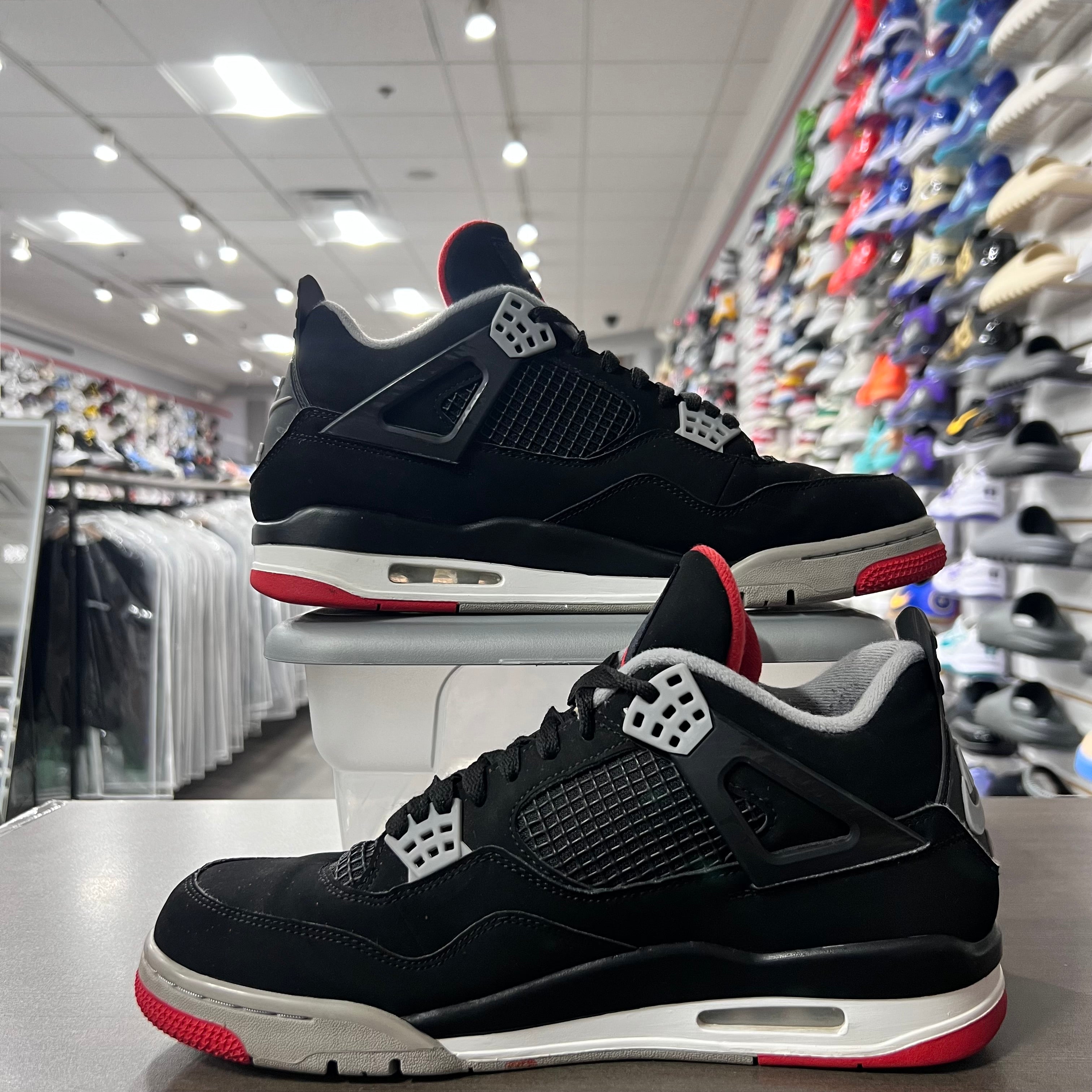 Jordan Retro 4 Mens Bred (2019)(Lightly Worn+Replacement Box)