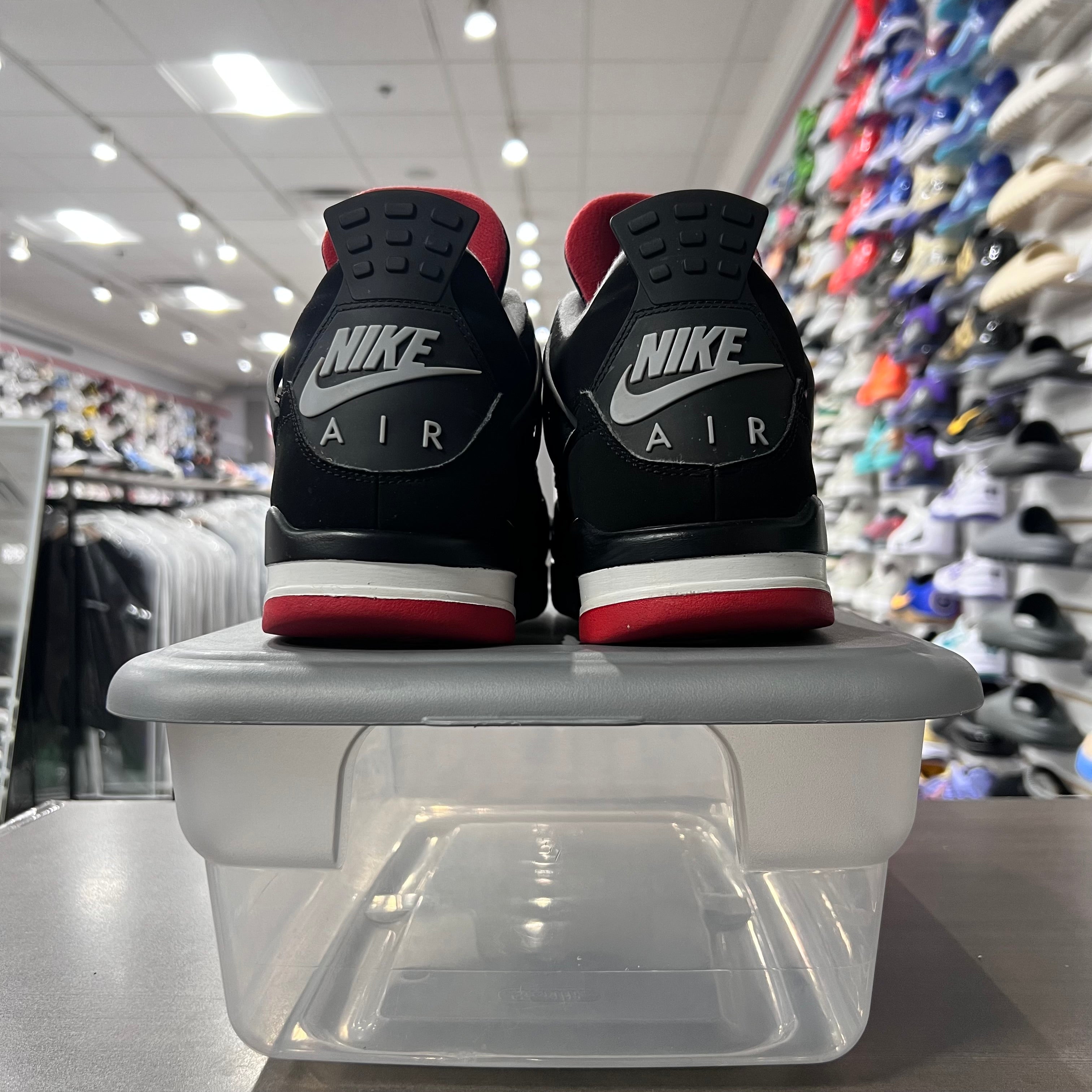 Jordan Retro 4 Mens Bred (2019)(Lightly Worn+Replacement Box)