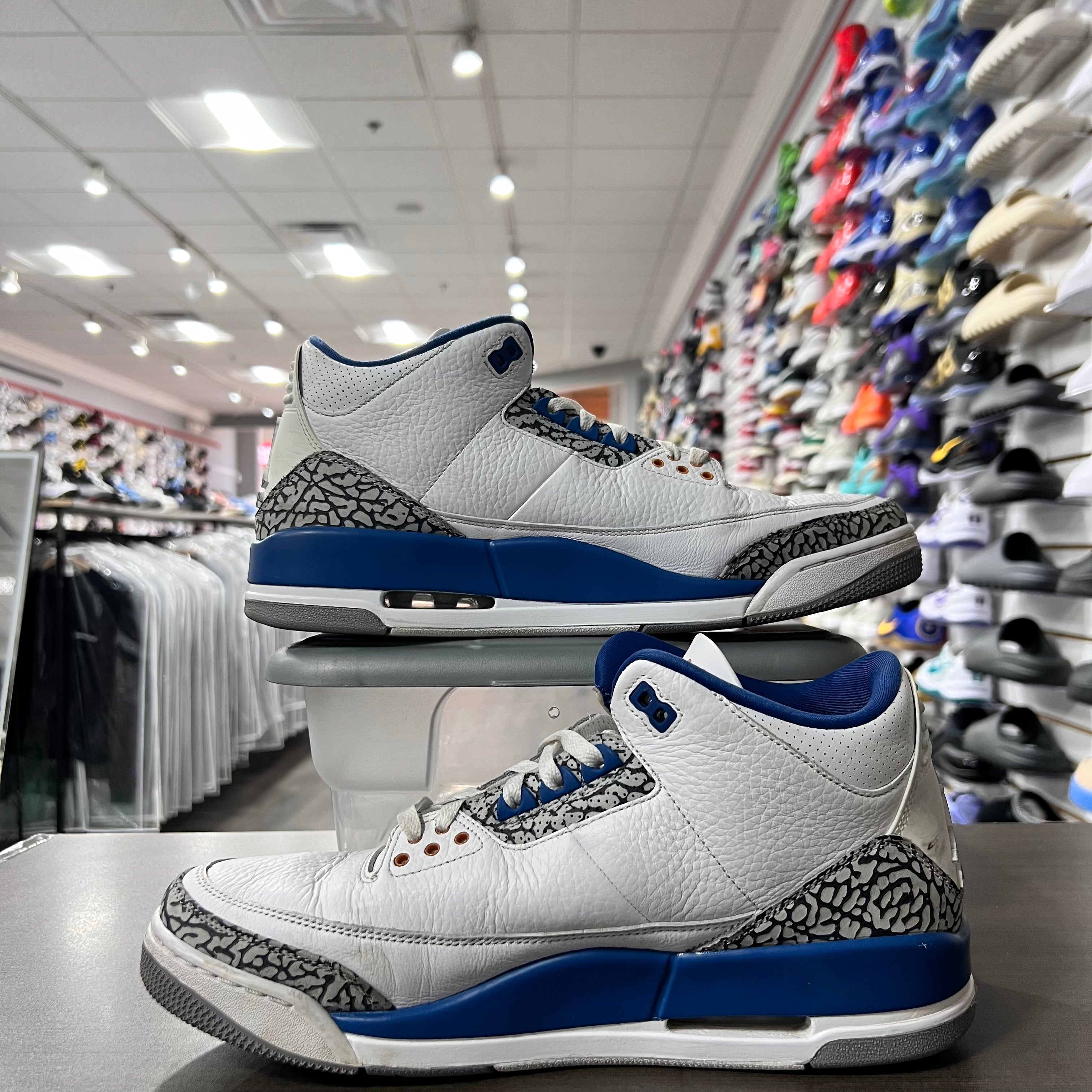 Jordan Retro 3 Mens Wizard (Lightly Worn+Replacement Box)