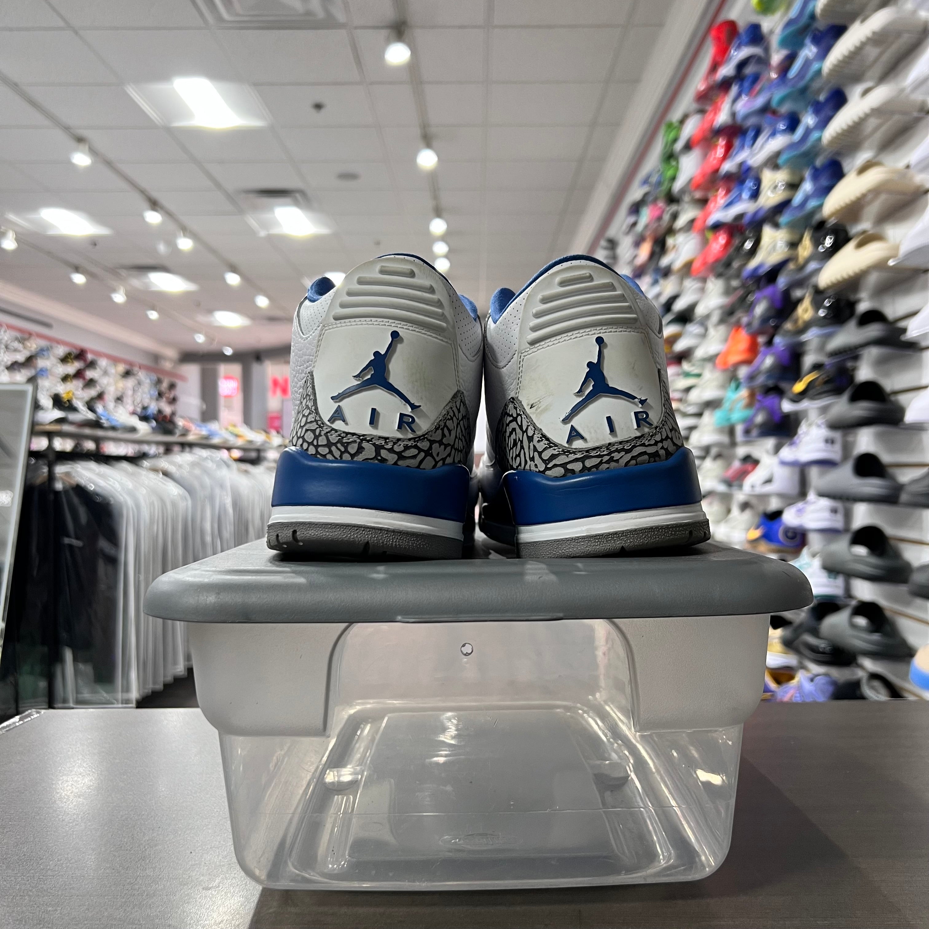 Jordan Retro 3 Mens Wizard (Lightly Worn+Replacement Box)