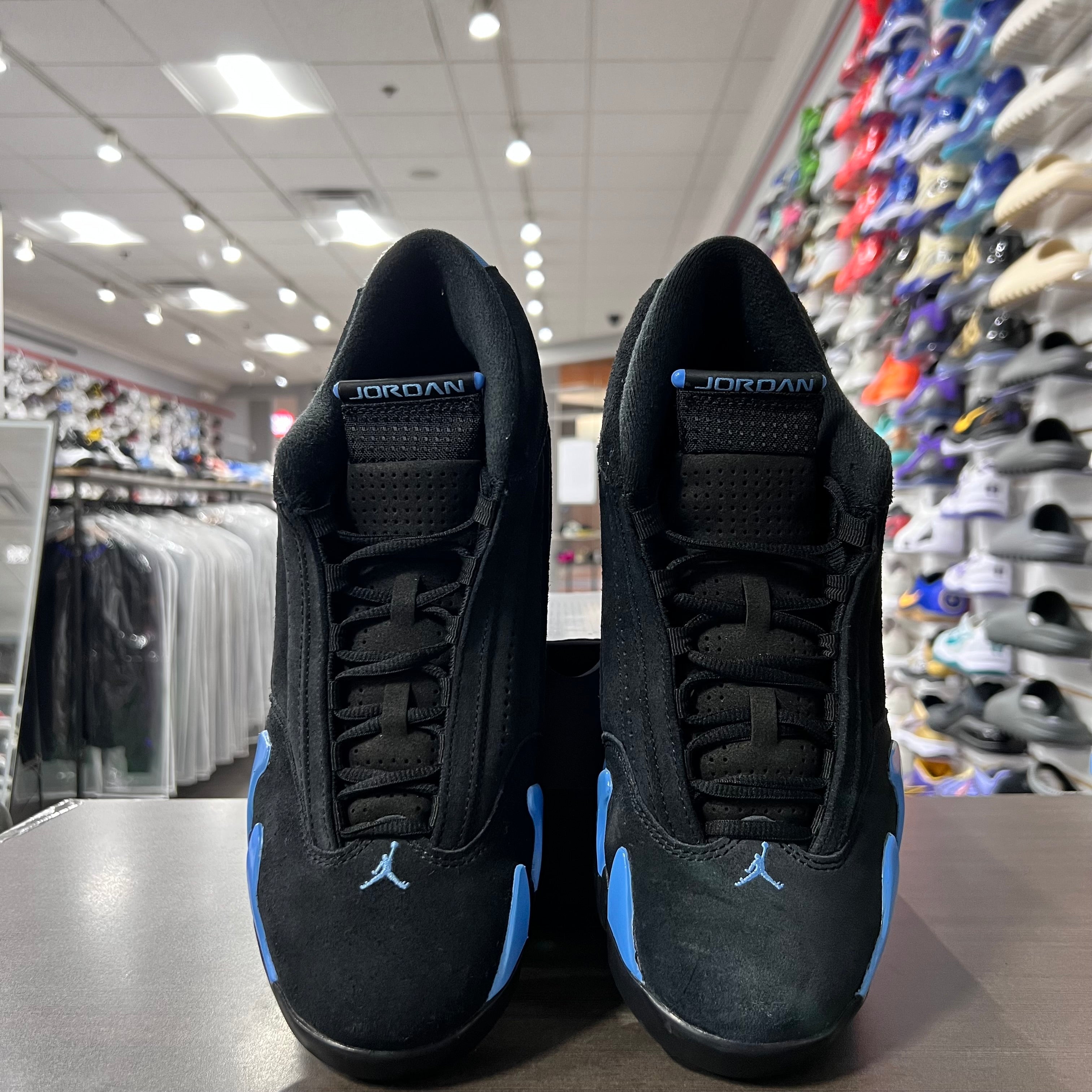 Jordan Retro 14 Mens Black University Blue (Lightly Worn)
