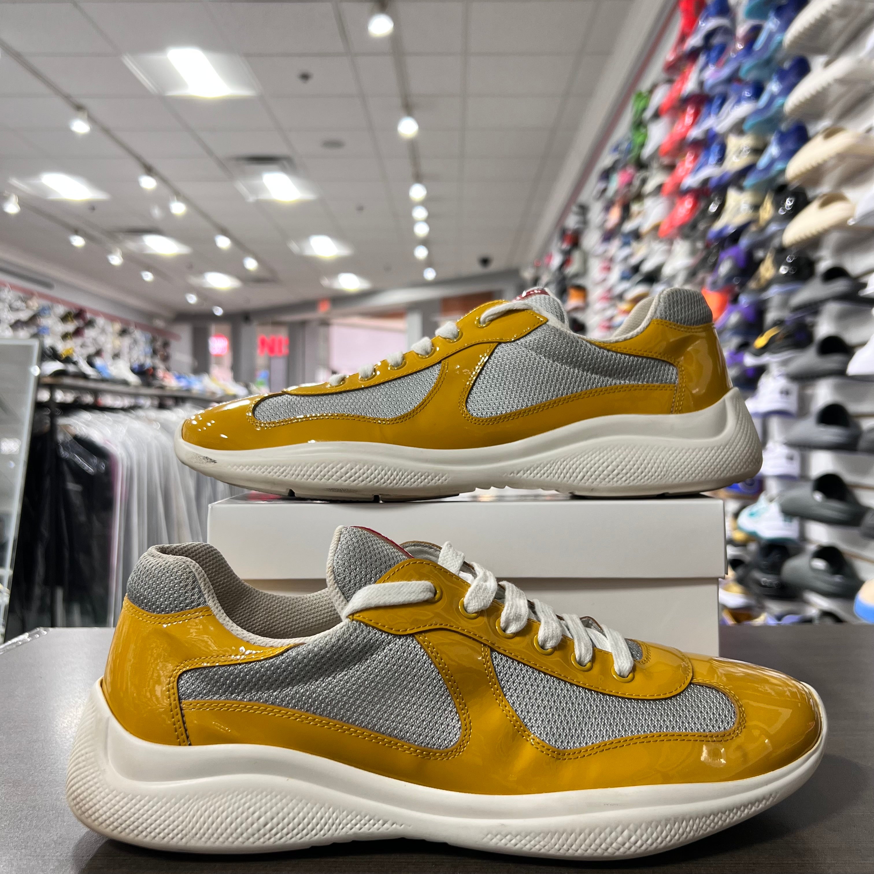 Prada Americas Cup Yellow White (Lightly Worn+Replacement Box)