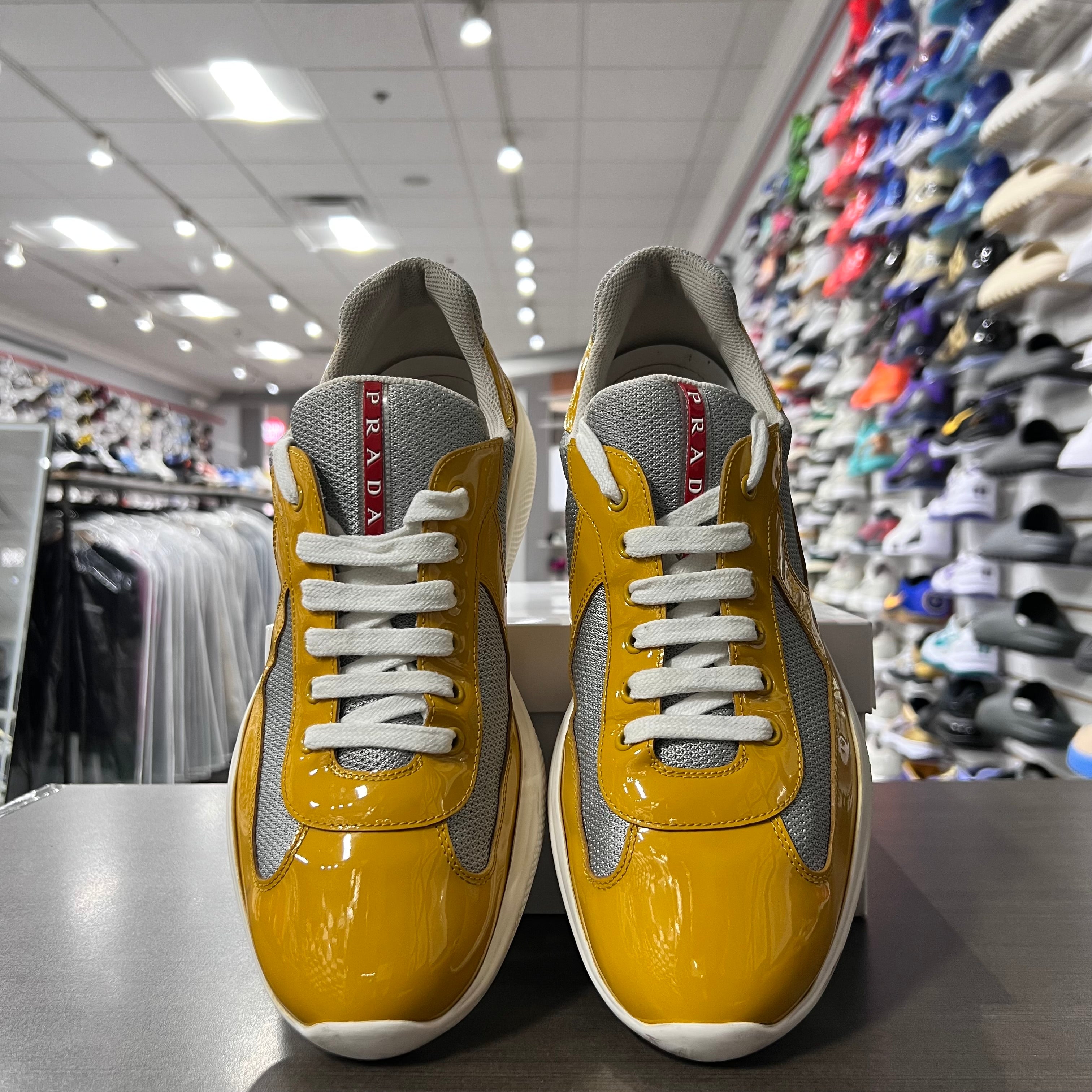 Prada Americas Cup Yellow White (Lightly Worn+Replacement Box)