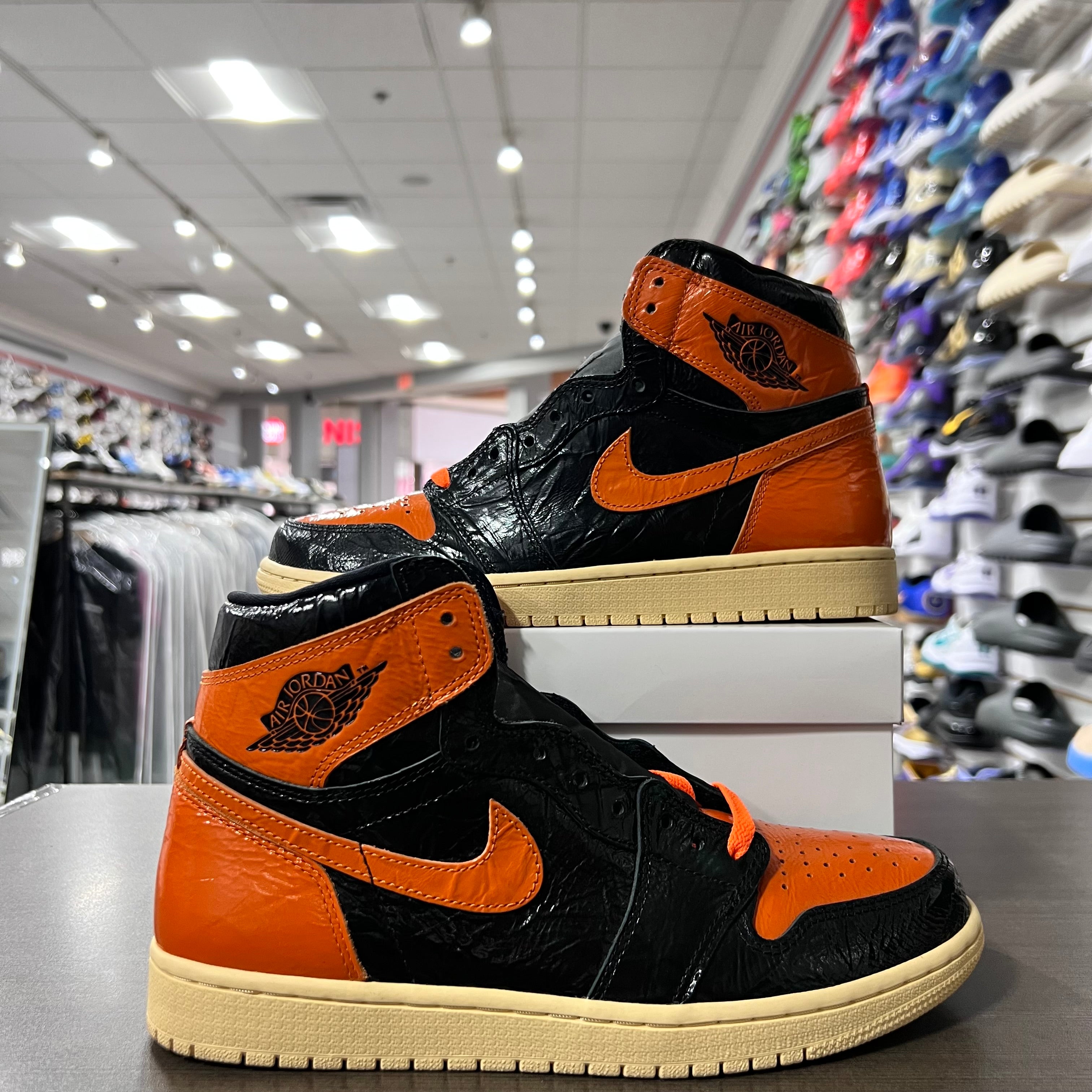Jordan Retro 1 High Og Mens Shattered Backboard 3.0 (Lightly Worn+Replacement Box)