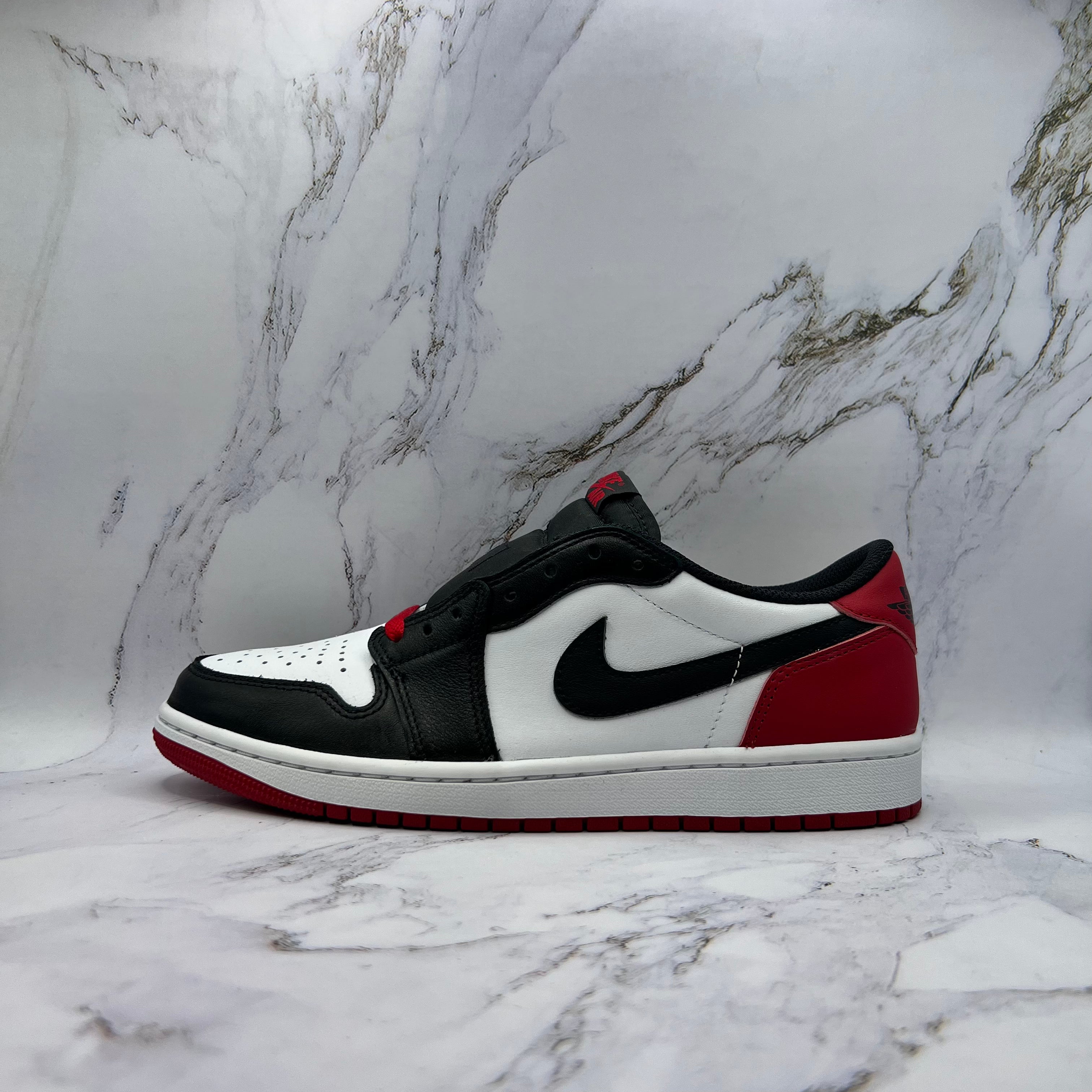 Jordan Retro 1 Low Og Mens Black Toe
