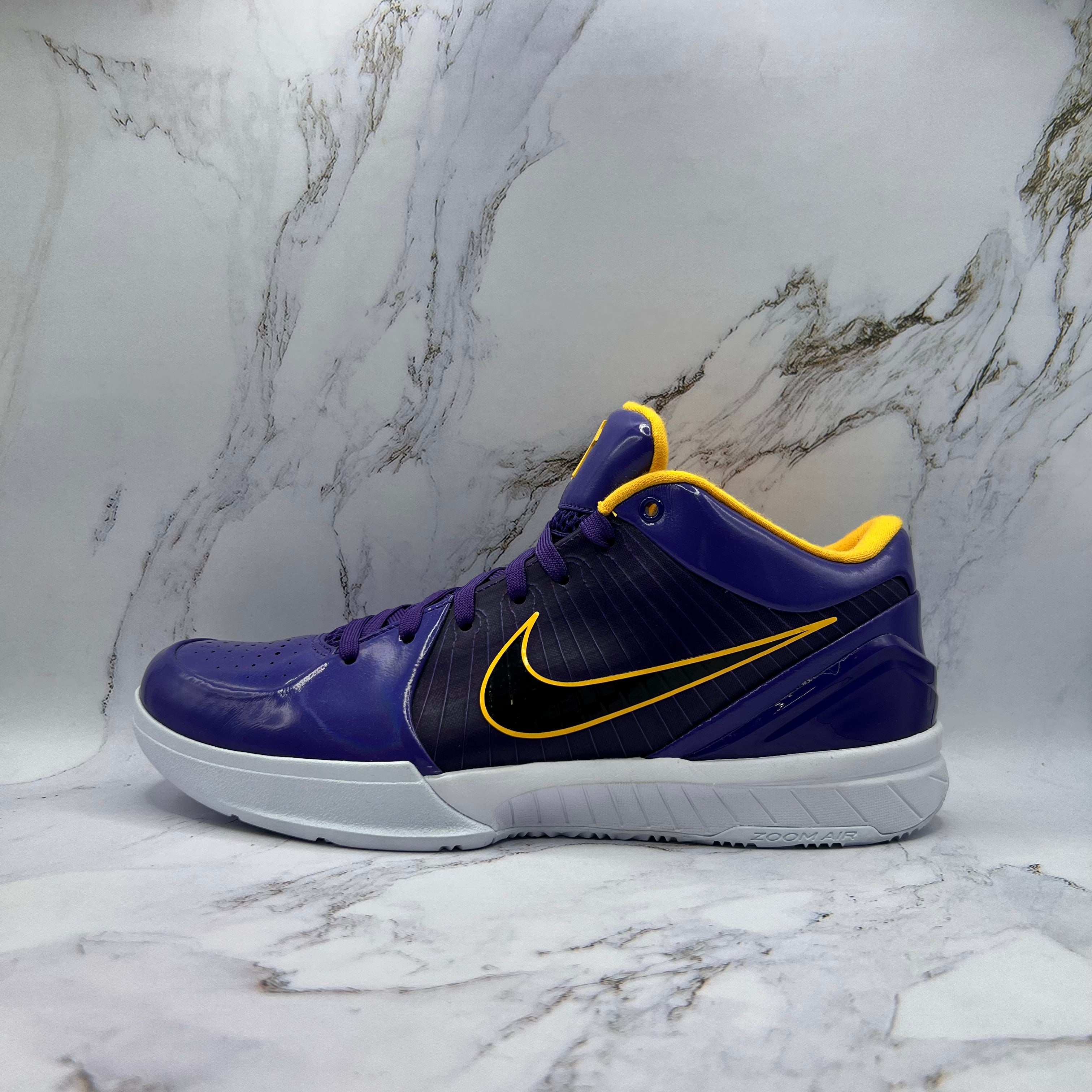 Nike Kobe IV Protro Mens Undefeated Lakers