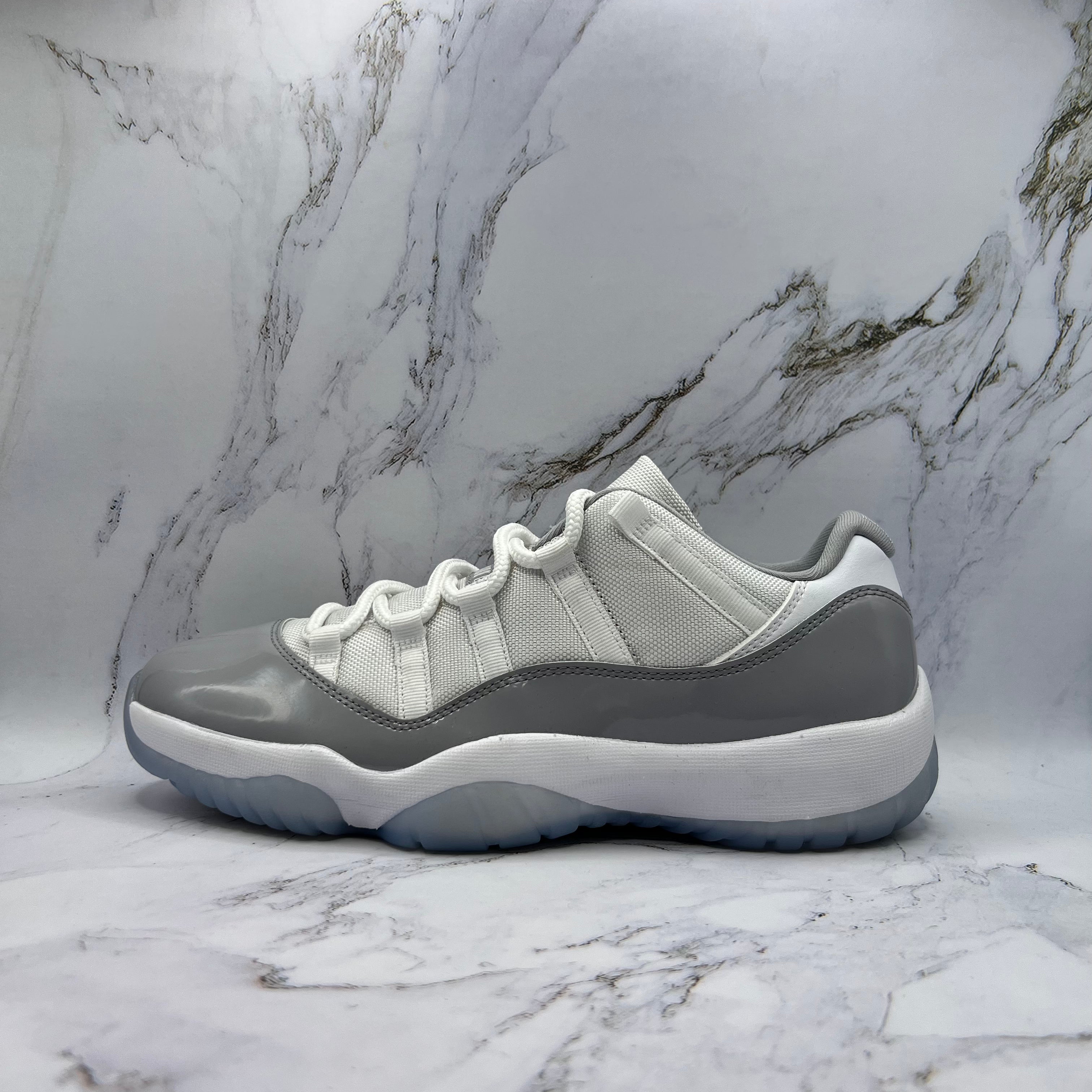 Jordan Retro 11 Low Mens Cement Grey