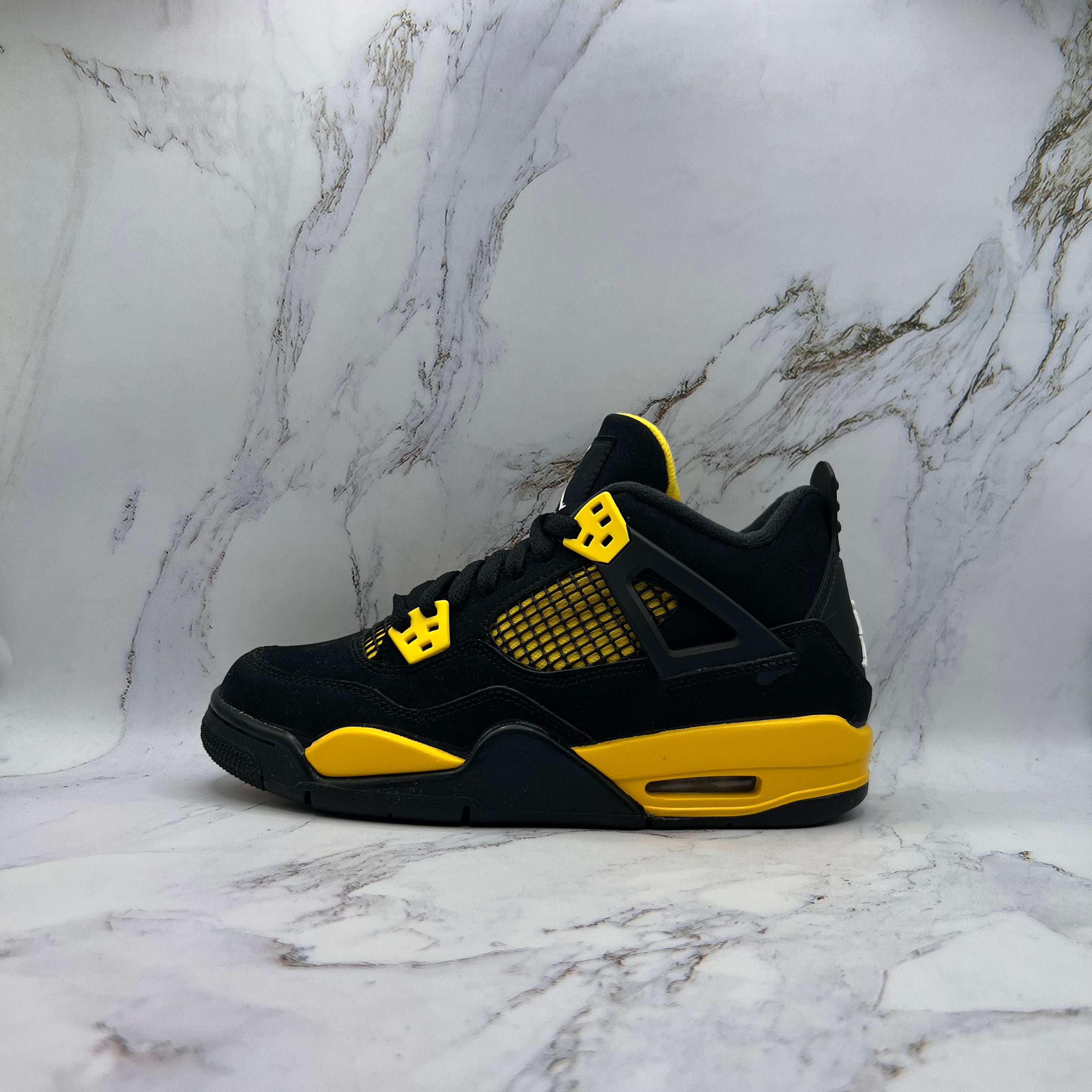 Jordan Retro 4 Gs Thunder Yellow