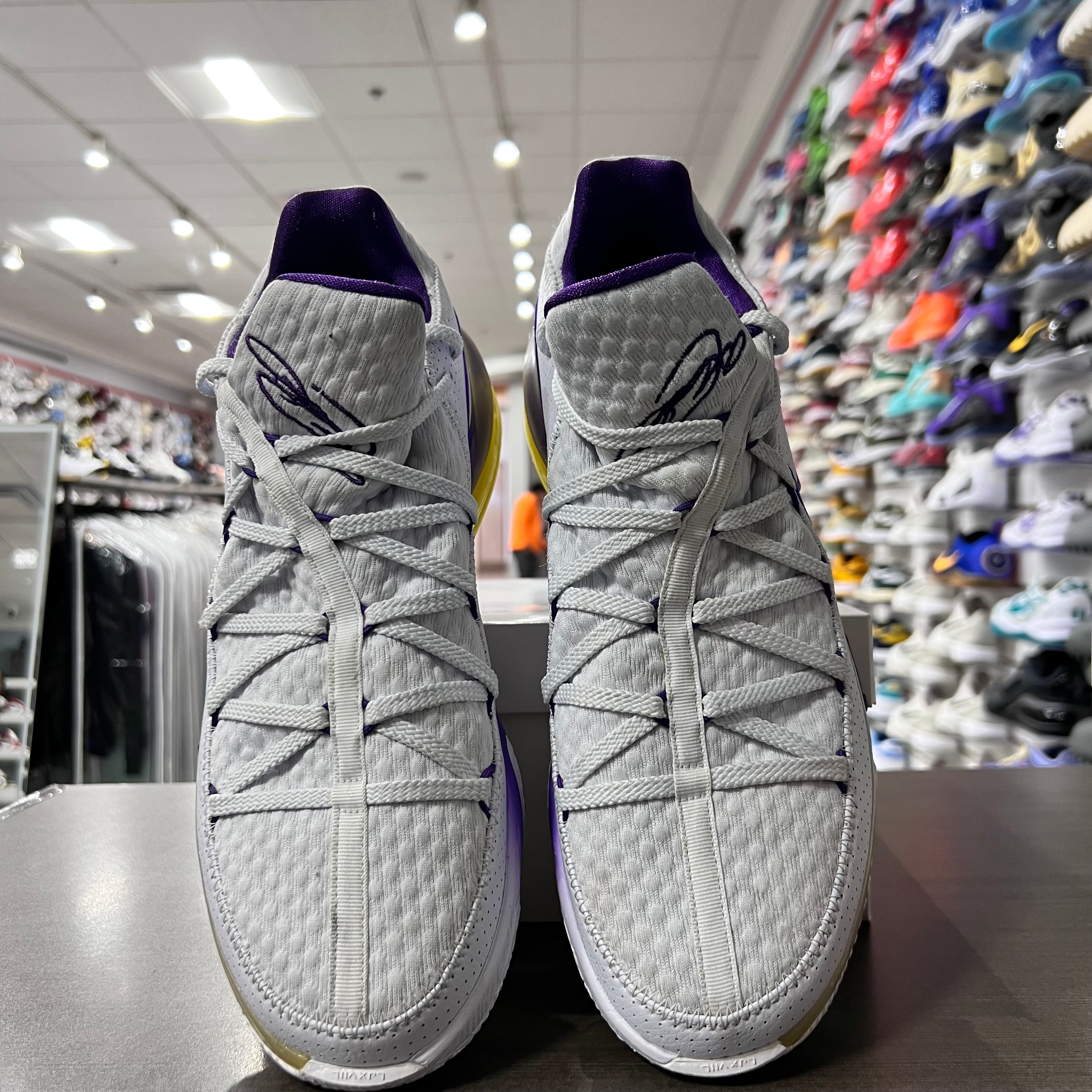 Nike LeBron 17 Low Lakers (Lightly Worn+Replacement Box)