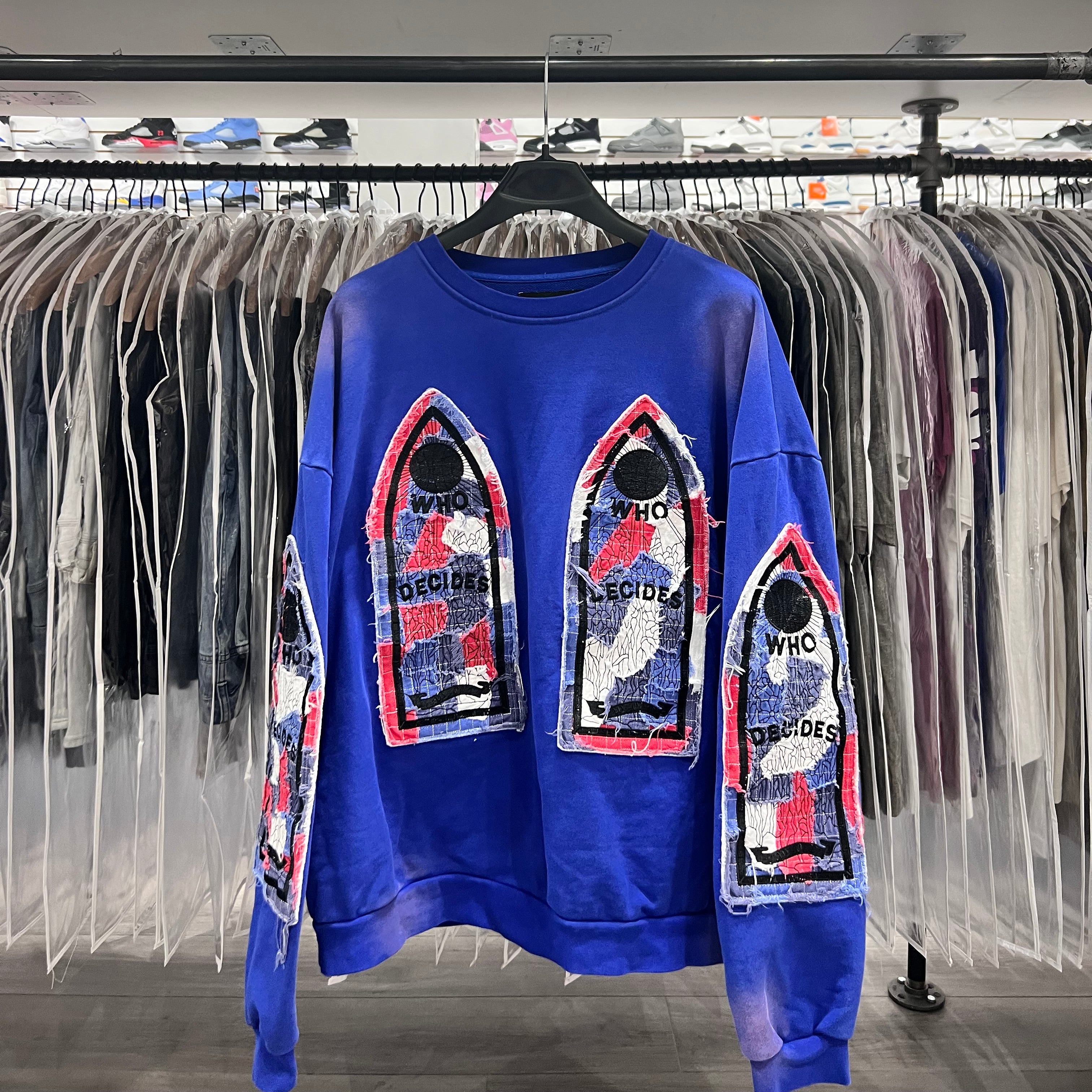 Who Decides War Glory Fabricated Sweater (Lightly Worn)