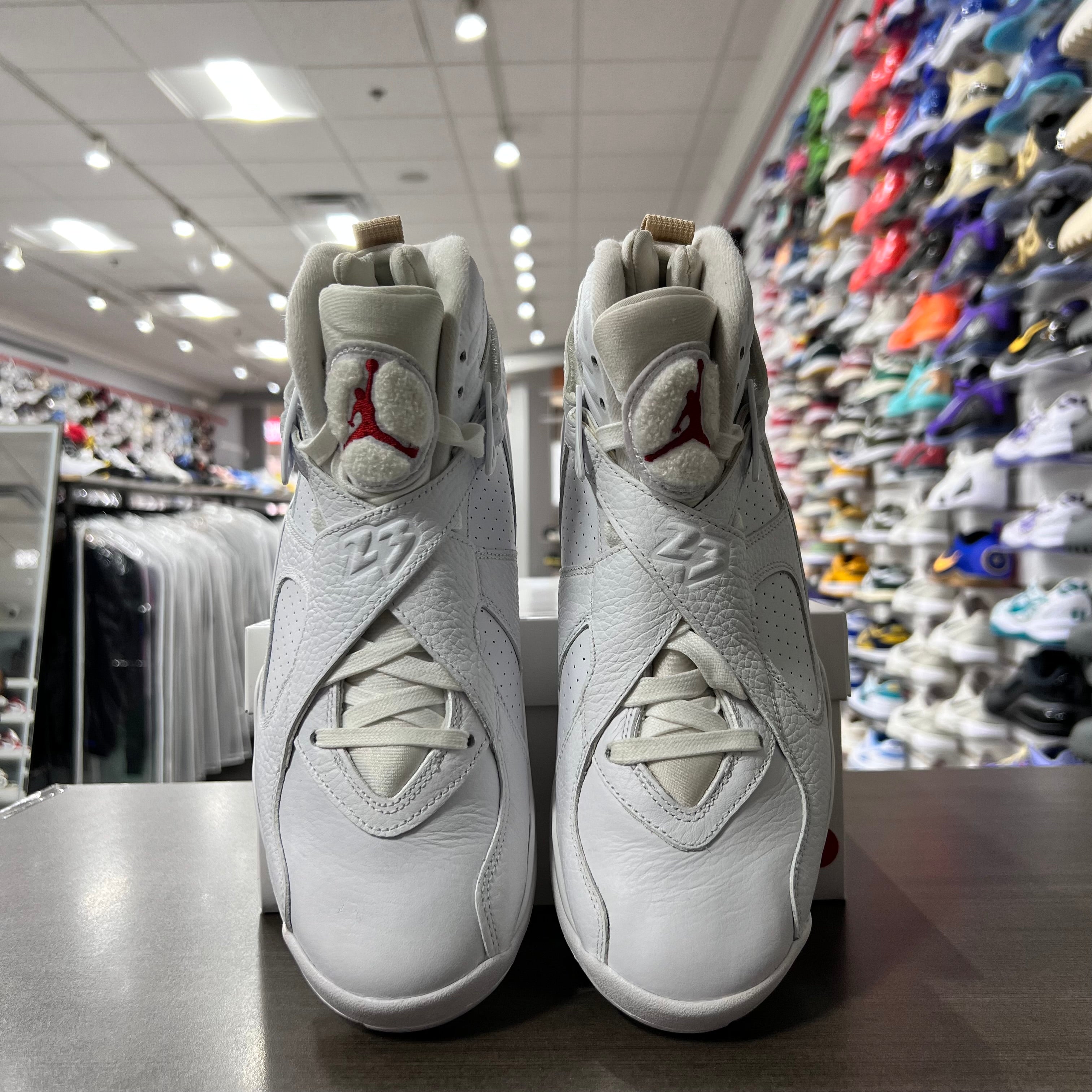Jordan Retro 8 Mens OVO White (Lightly Worn+Replacement Box)