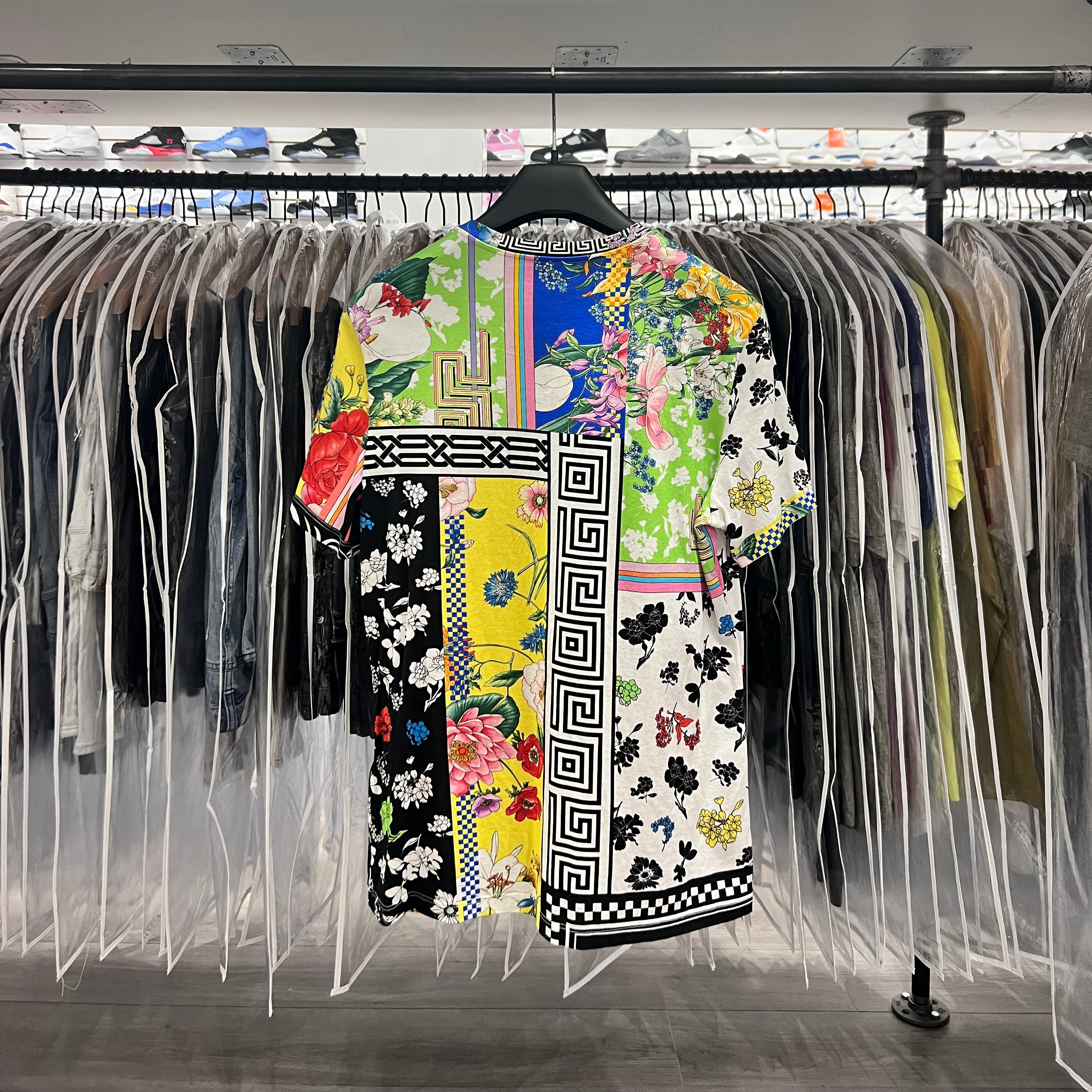 Versace Tee Multicolor Design (Lightly Worn)