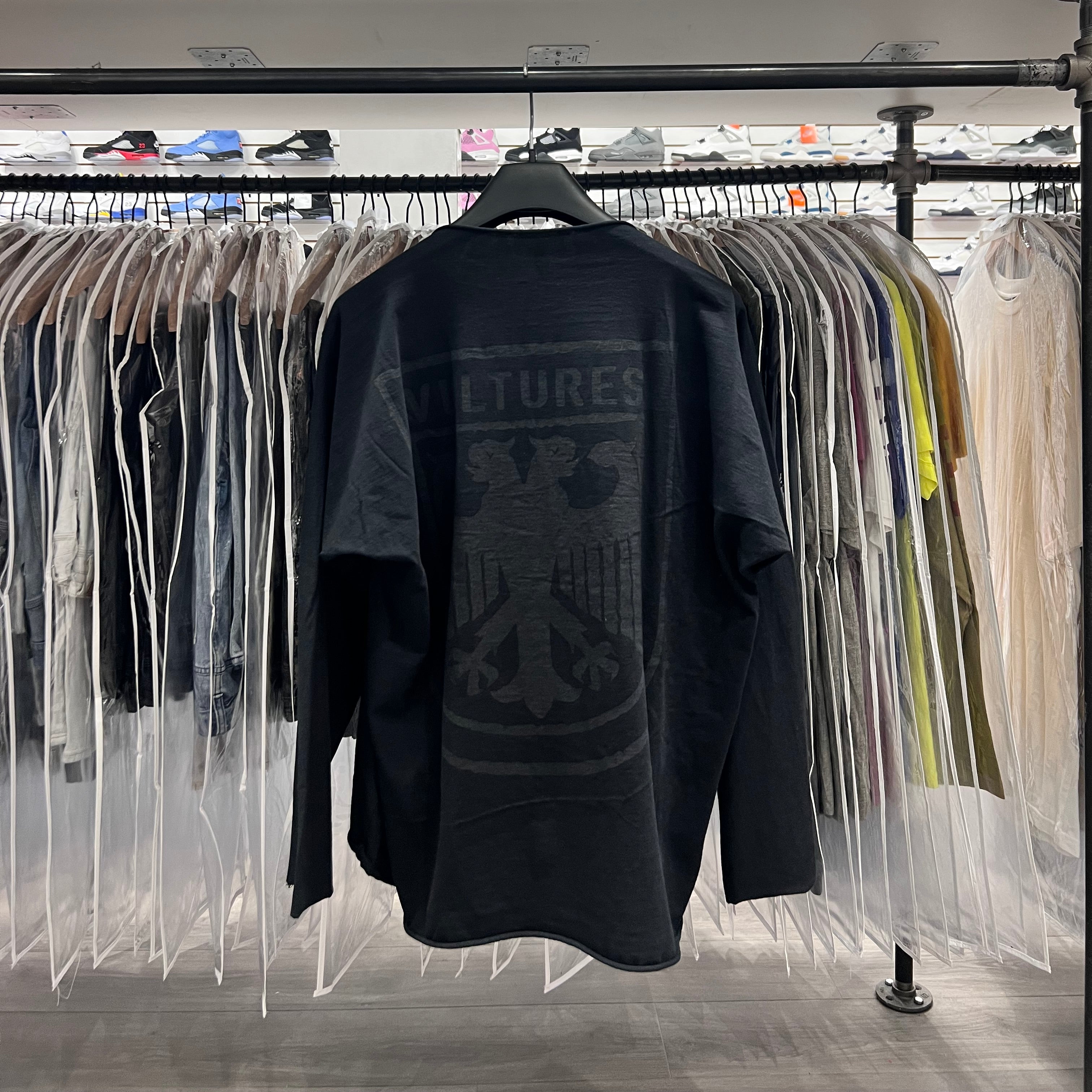 Kanye Vultures Long Sleeve Black