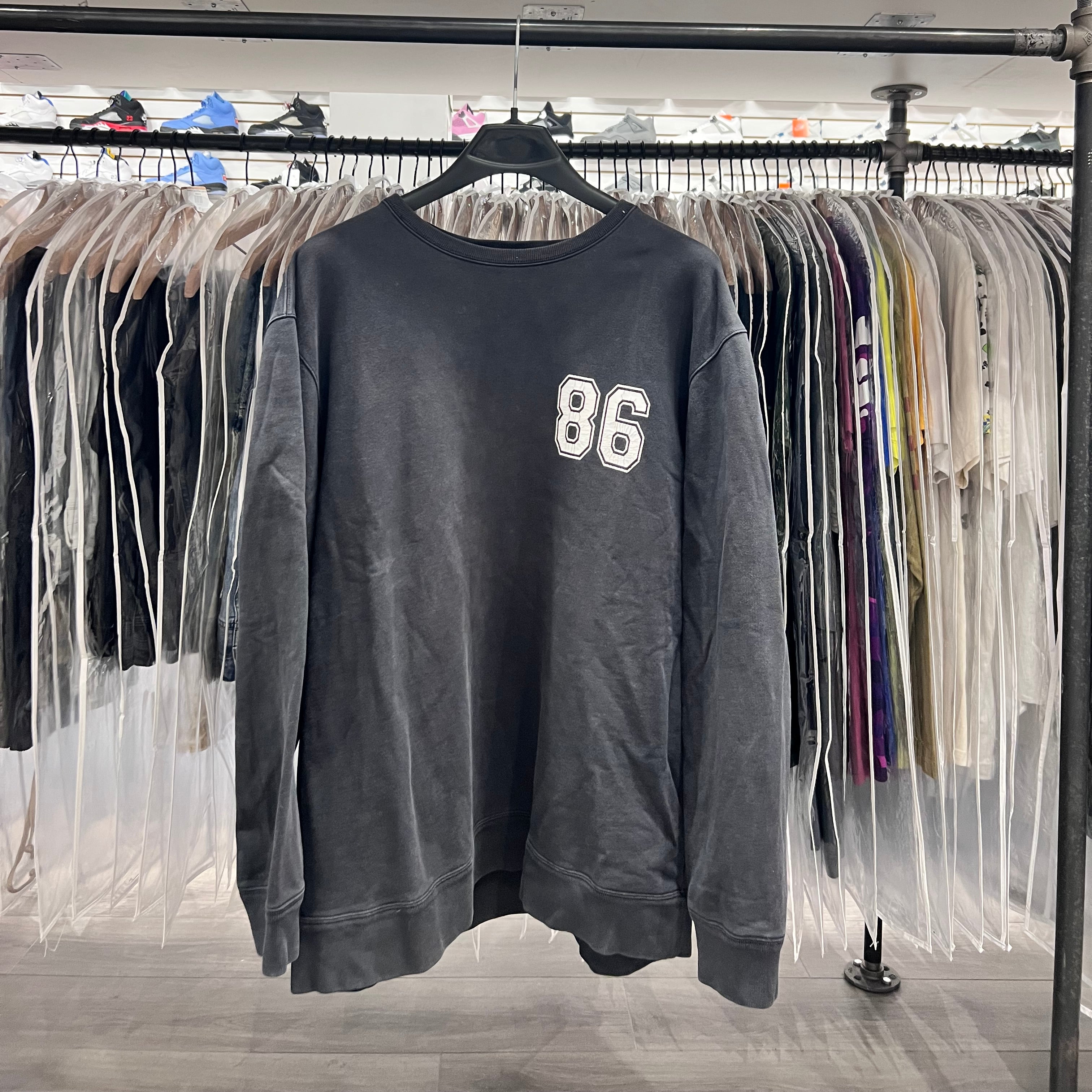 Helmut Lang 86 Logo Vintage Crewneck (Lightly Worn)