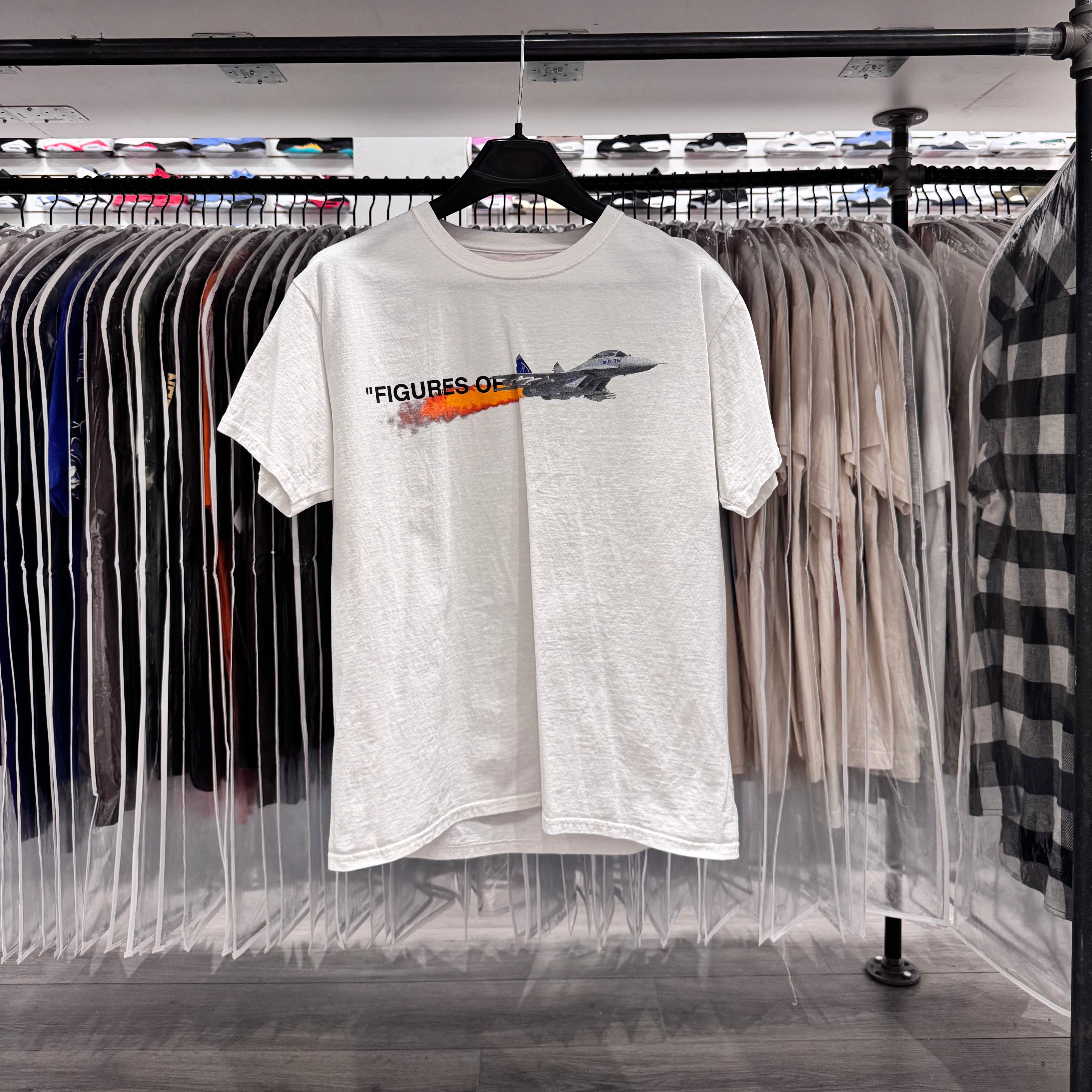 Off White Figures Of Speech Tee Jet White (Lightly Worn)