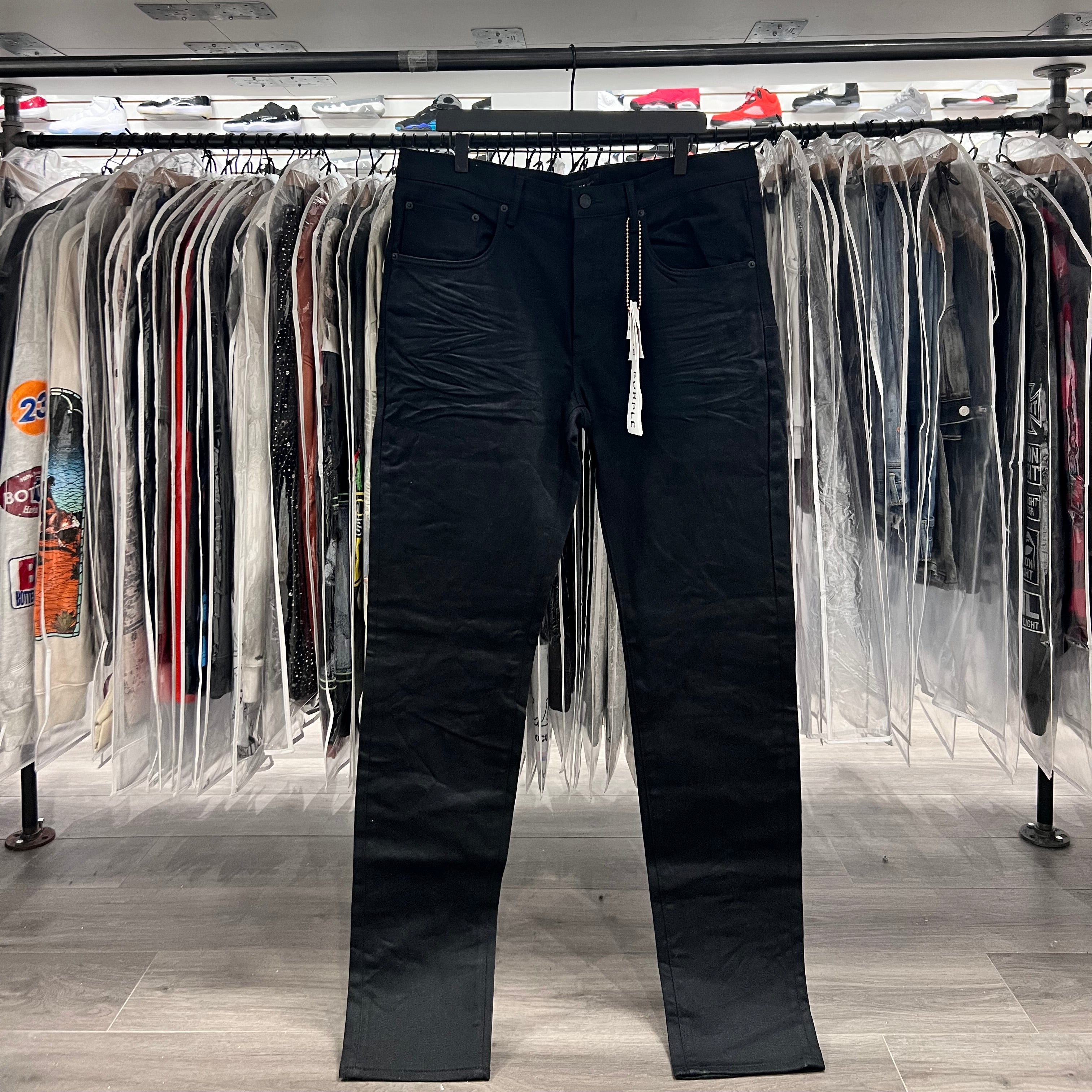 Purple Jeans Black