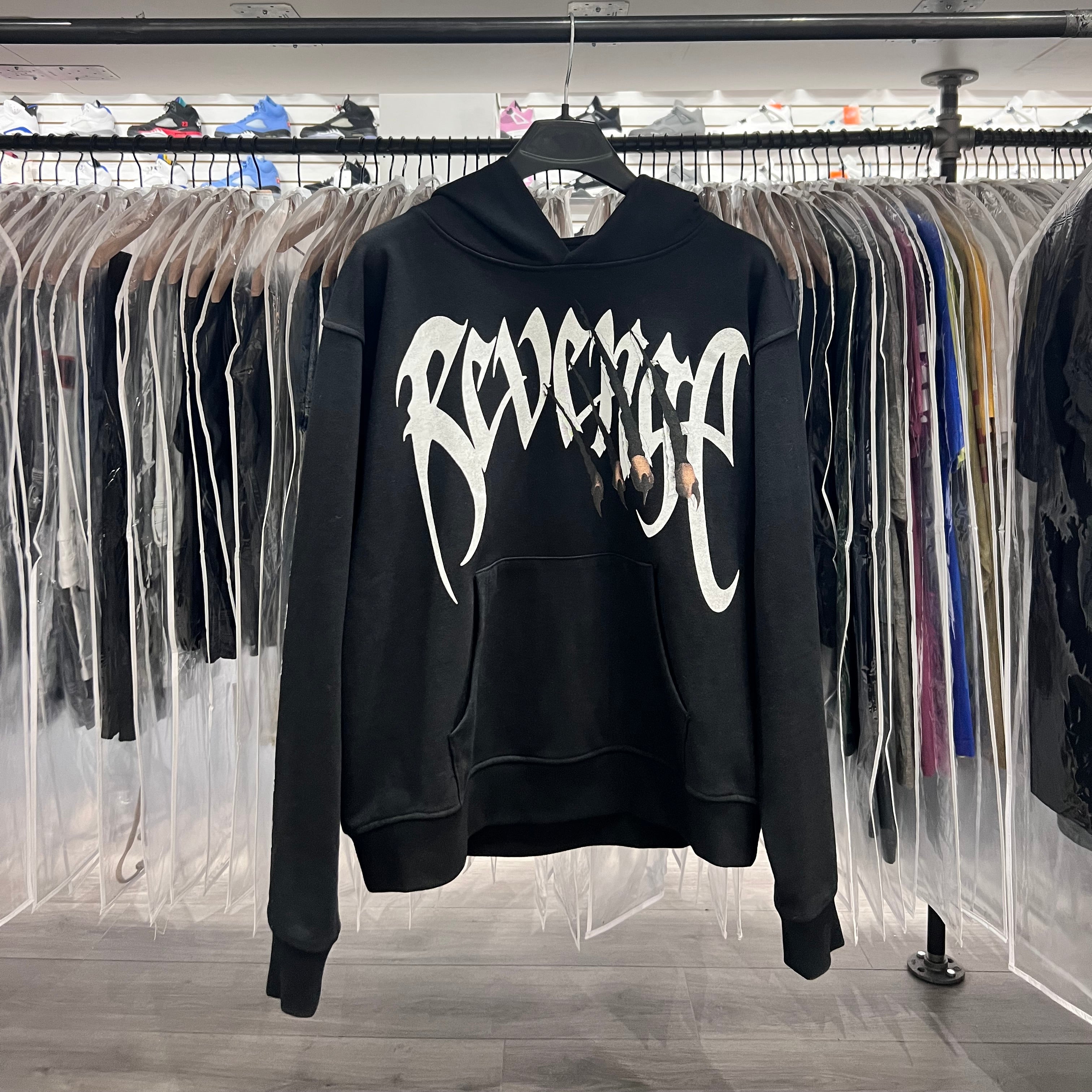 Revenge X City Morgue Hoodie Black (Lightly Worn)