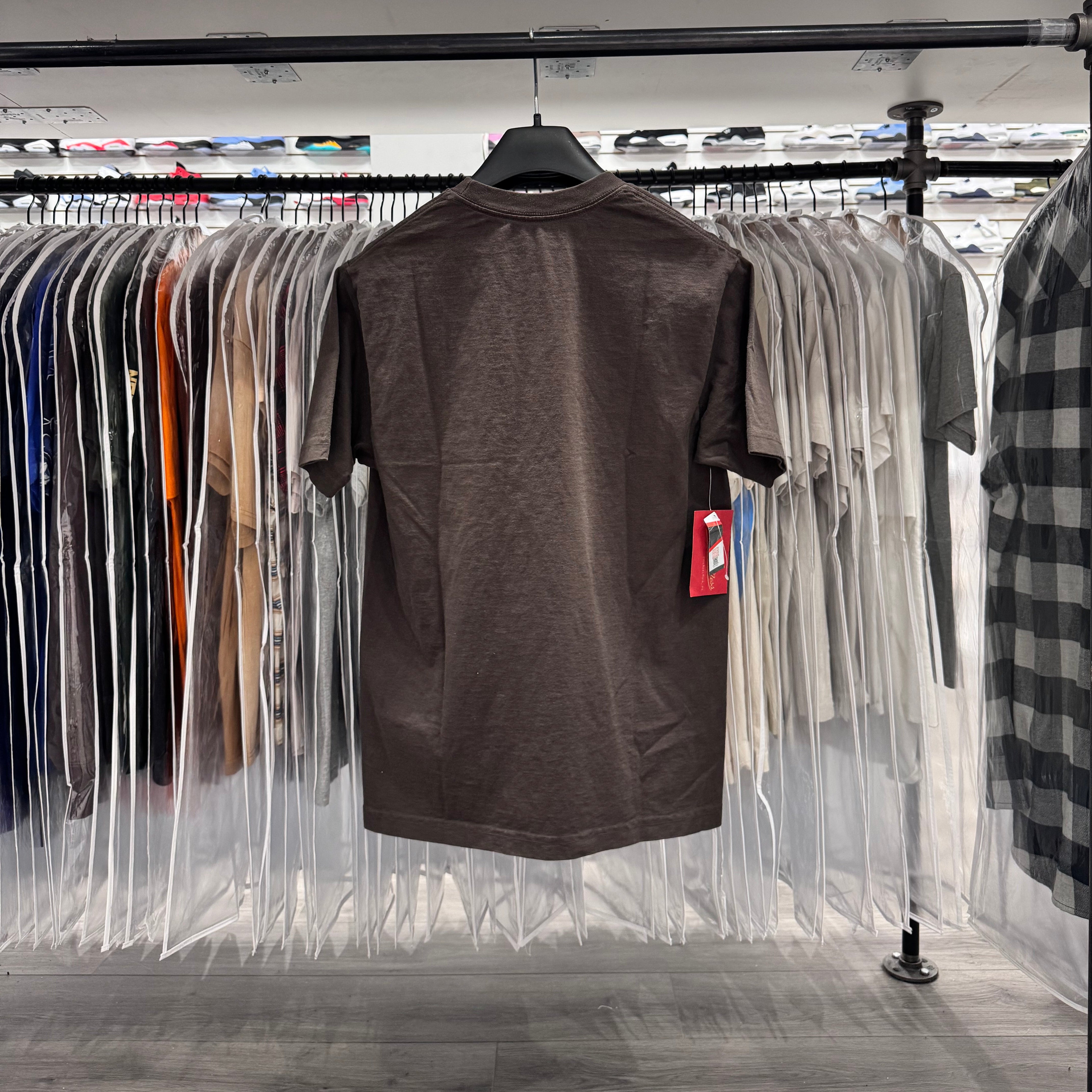 Travis Scott X Mitchell Ness Tee Brown Clemson