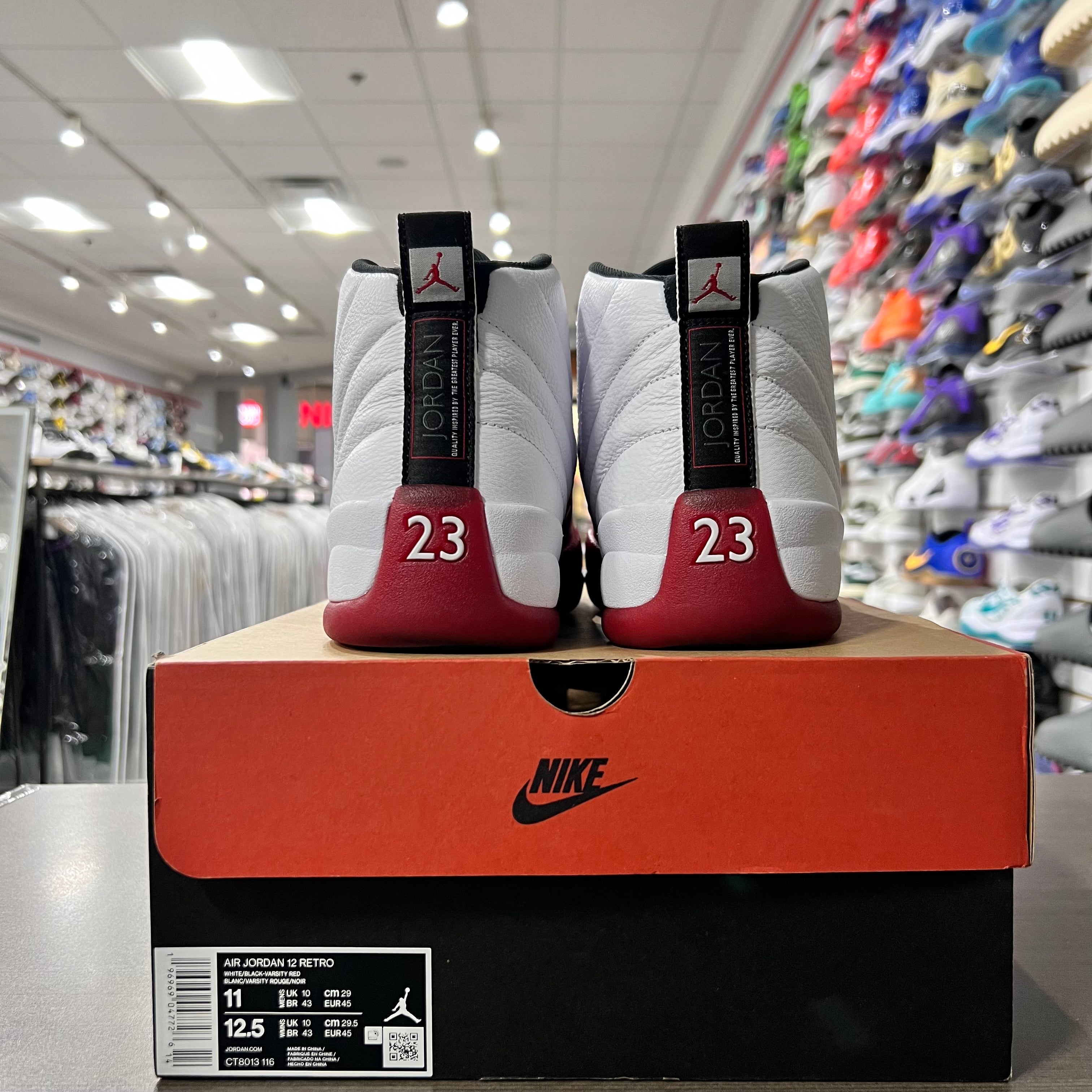 Jordan Retro 12 Men's Cherry (Lightly Worn)
