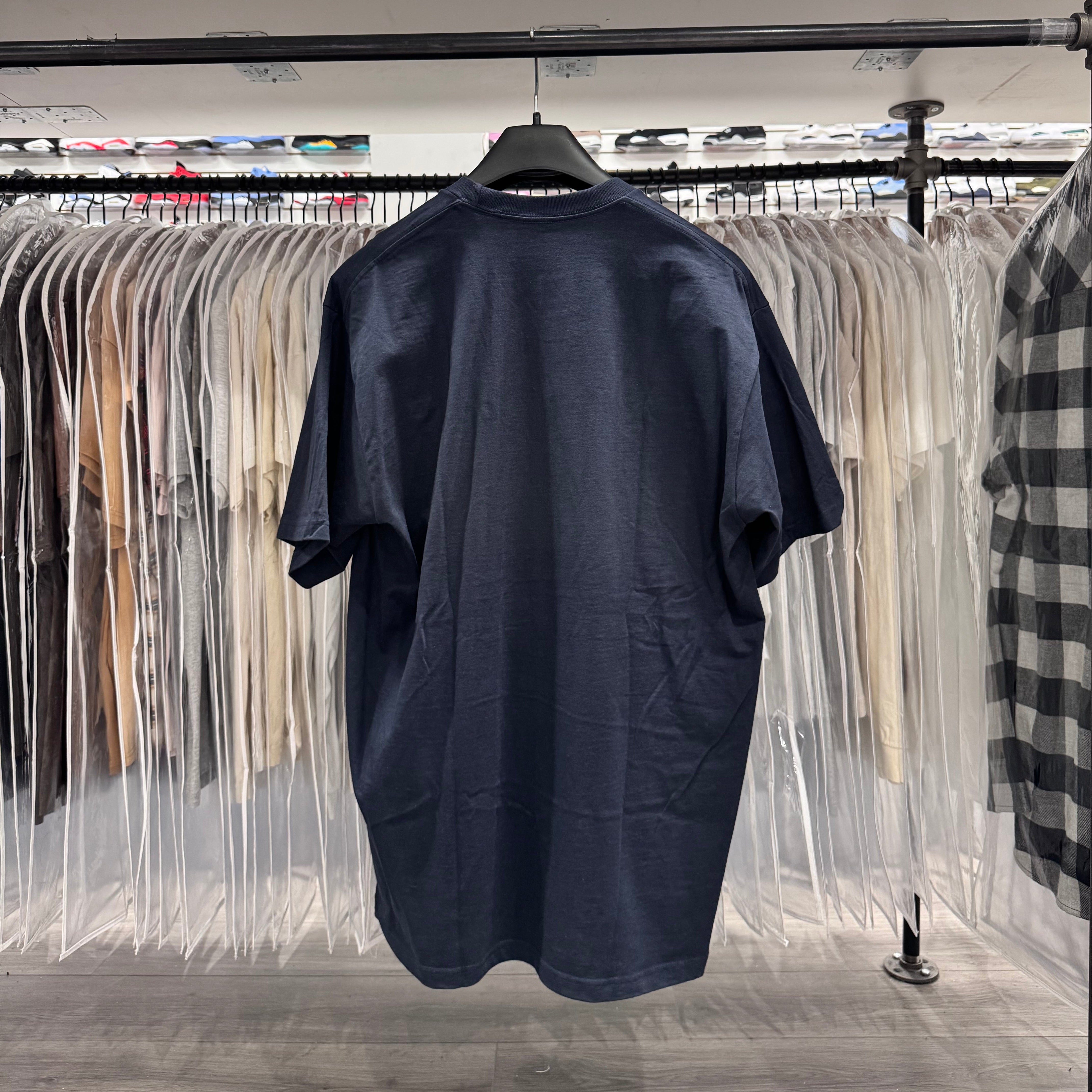 Supreme Box Logo Tee Camo Navy