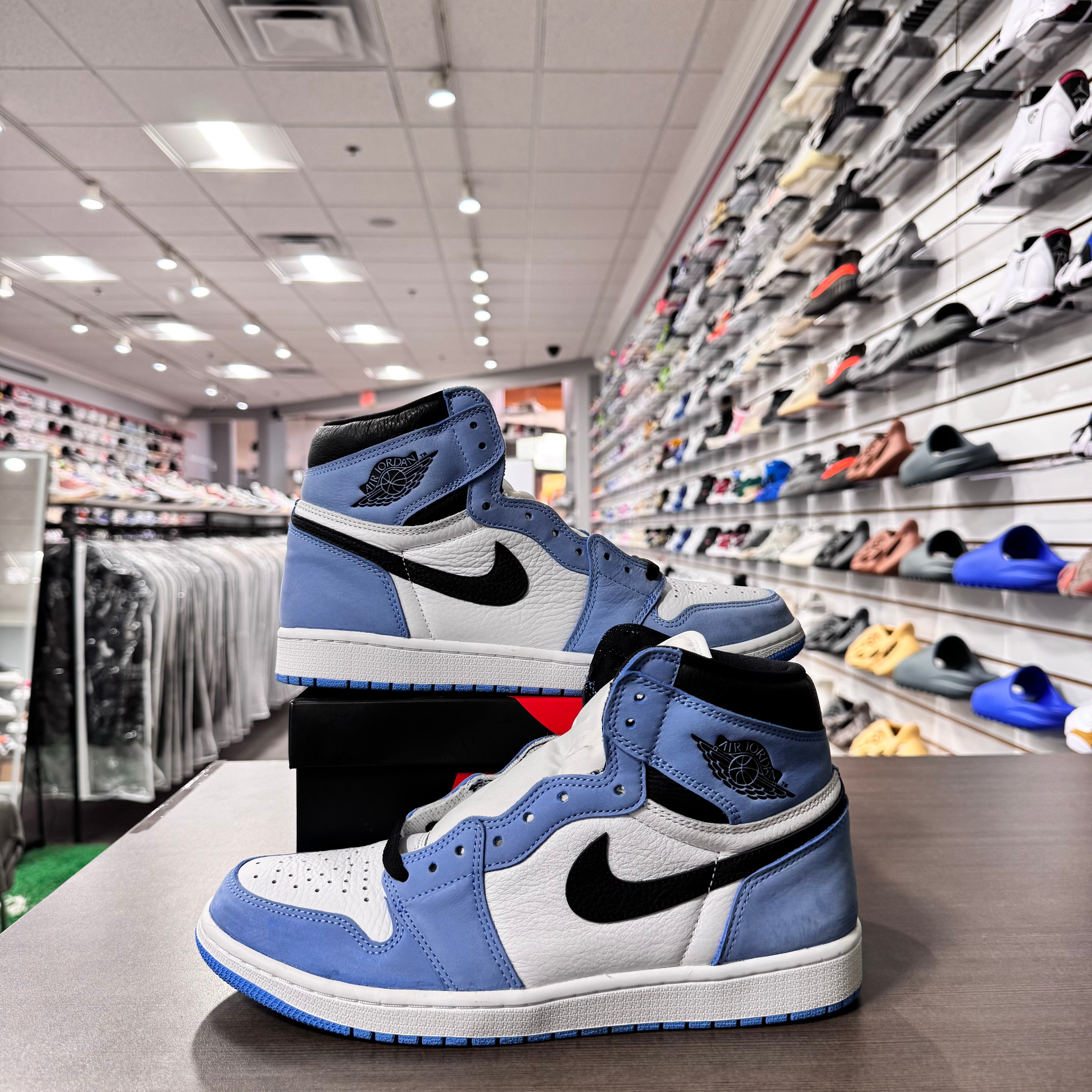 Jordan Retro 1 High Og Mens University Blue (Lightly Worn)