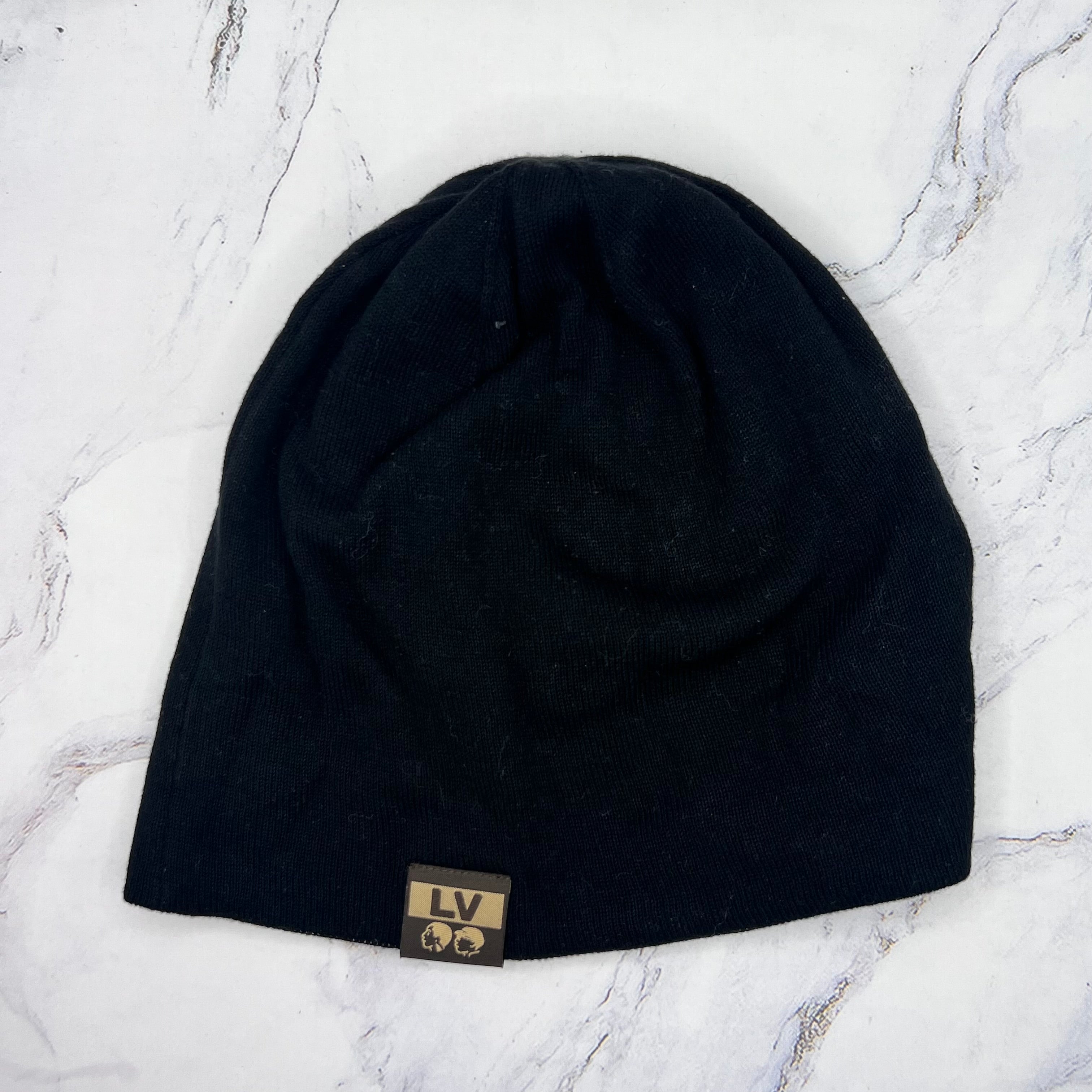 Louis Vuitton X Nigo Fit Monogram Reversible Beanie Black (Lightly Worn)