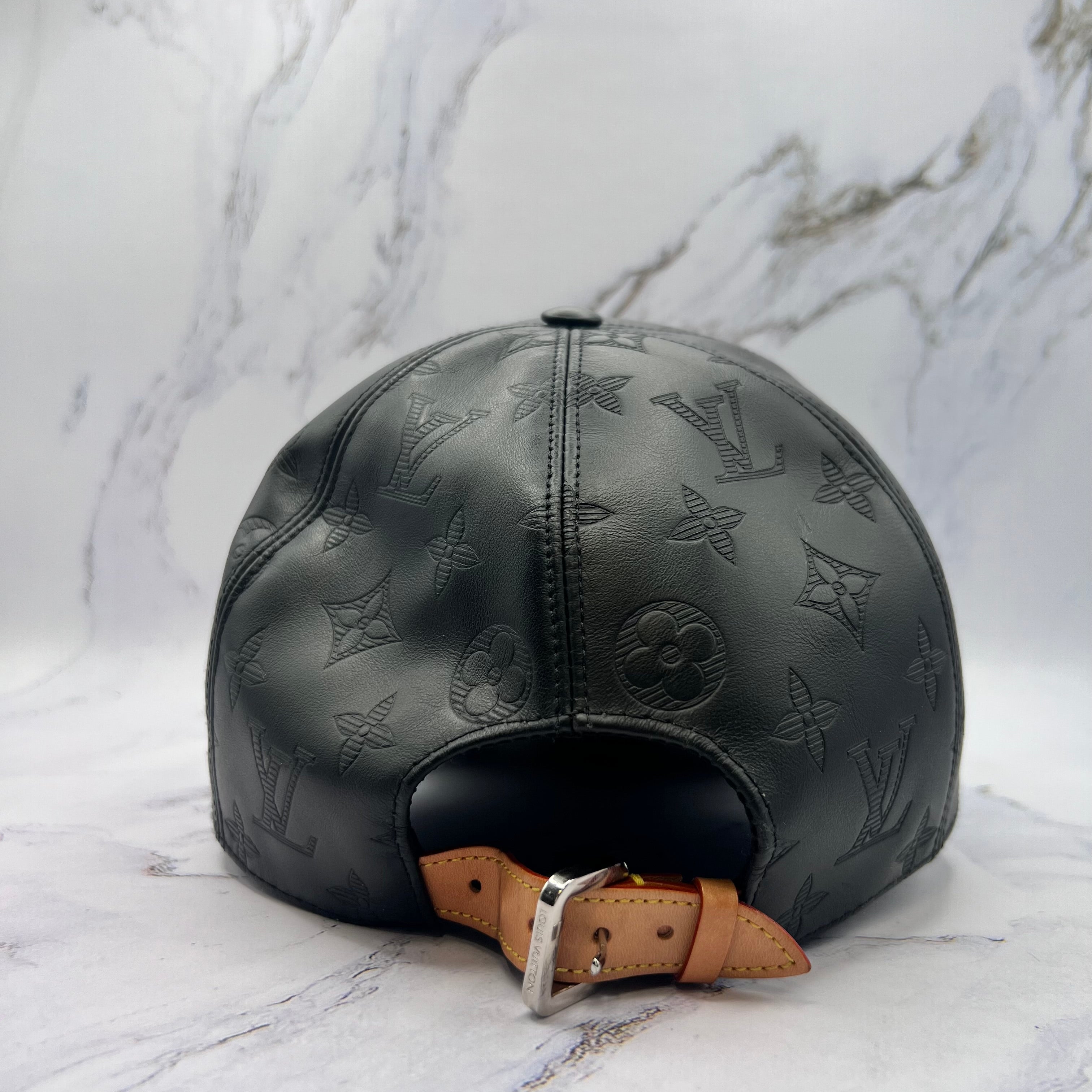 Louis Vuitton Monogram Shadow Cap Black (Lightly Worn)