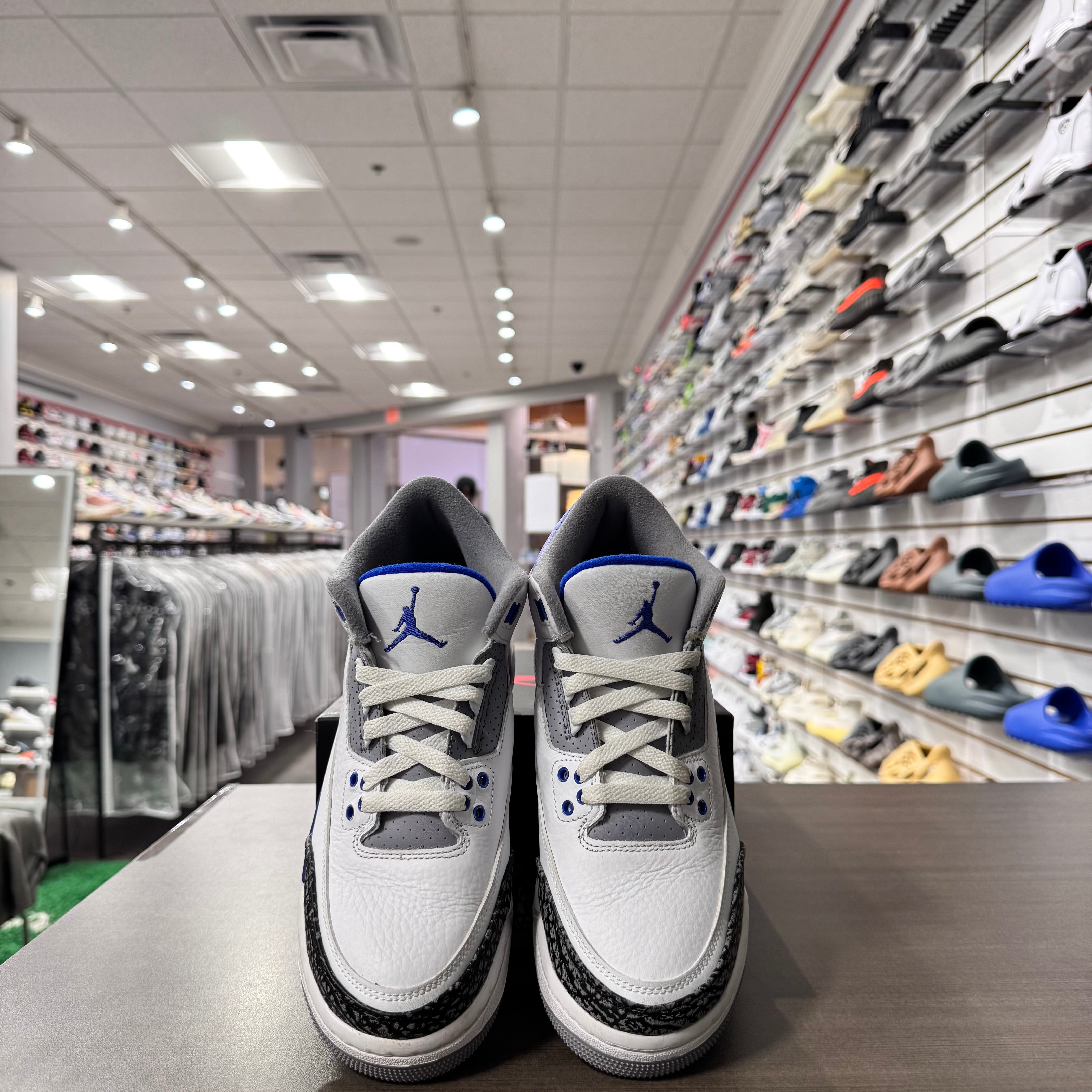 Jordan Retro 3 Gs Racer Blue (Lightly Worn)