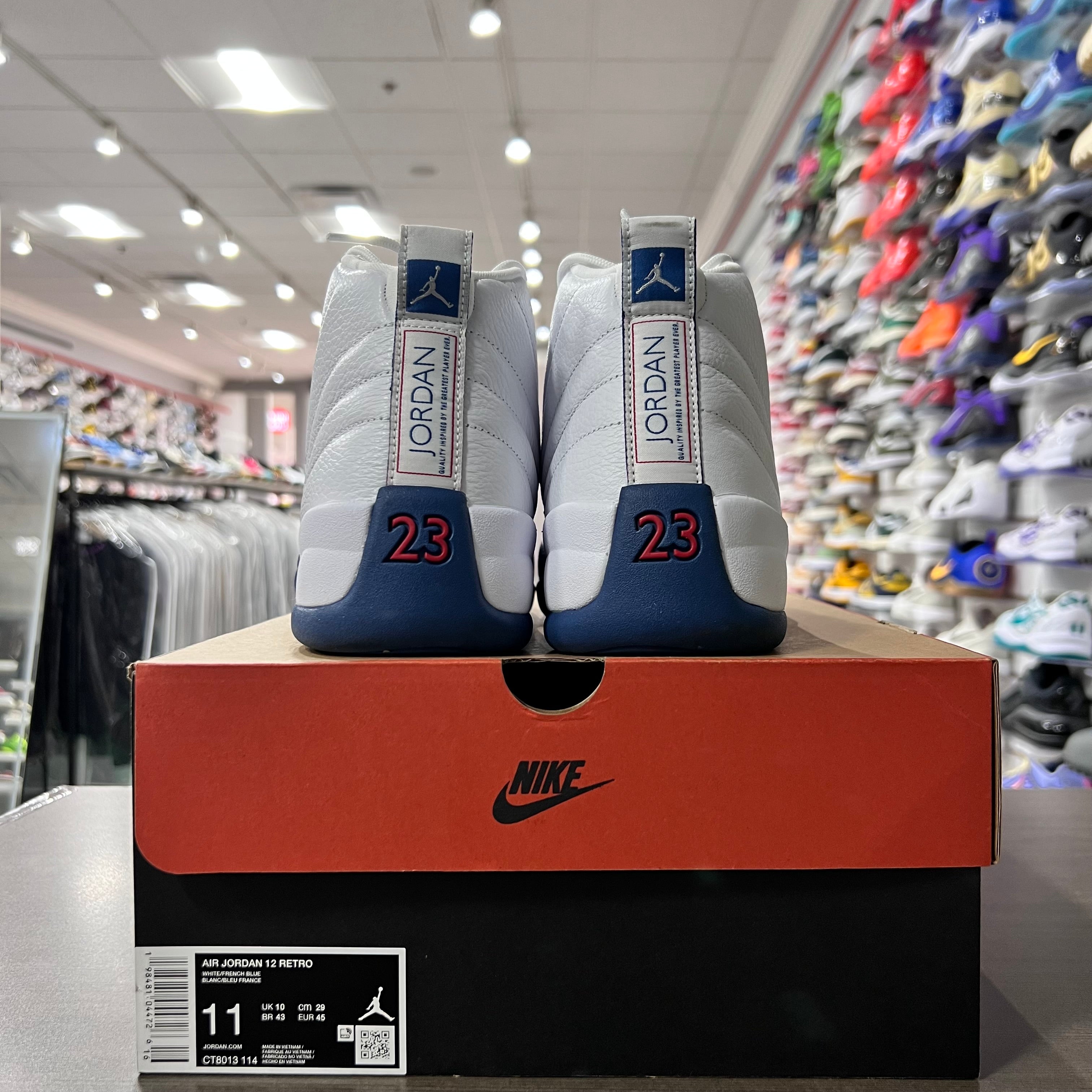 Jordan Retro 12 French Blue (Lightly Worn)