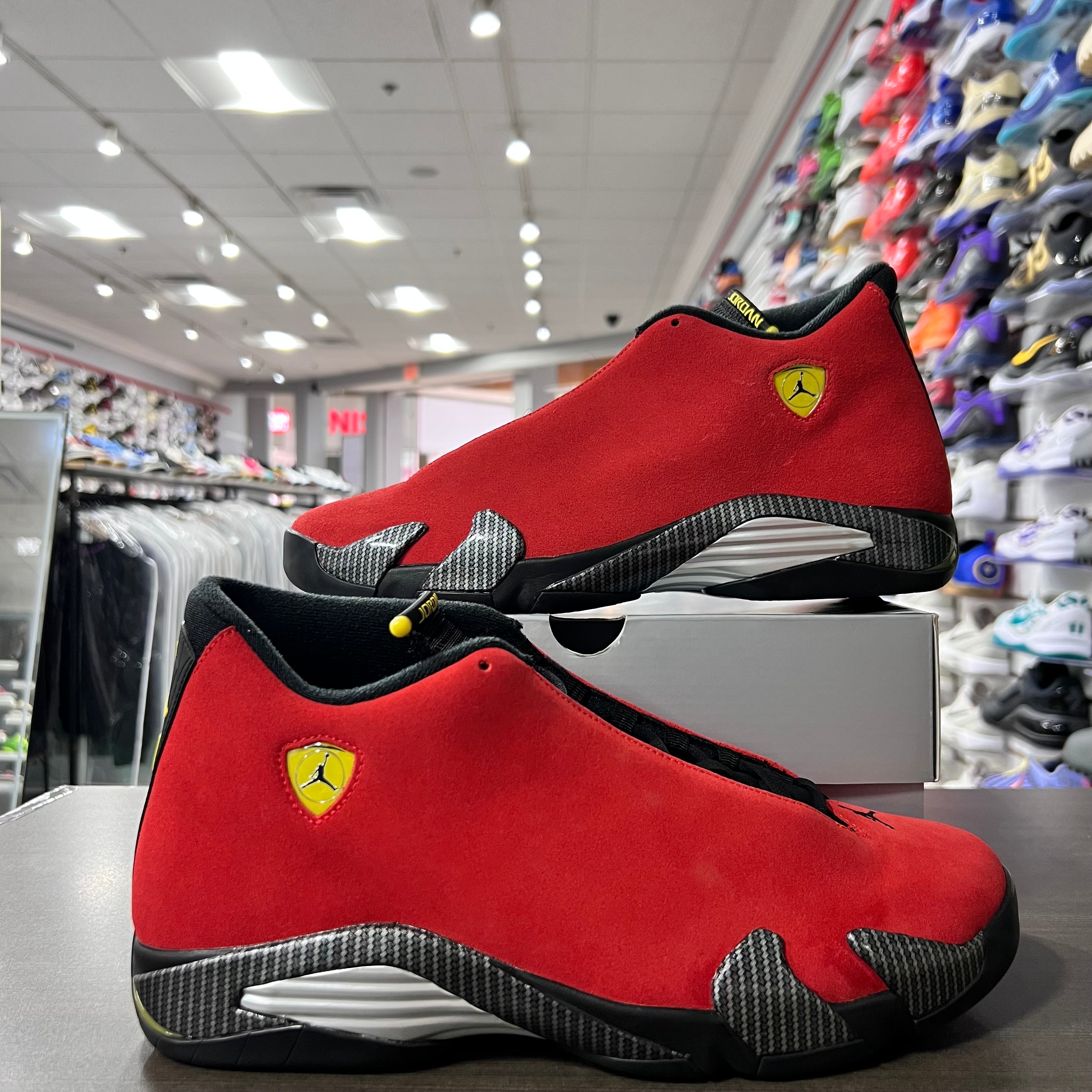 Jordan Retro 14 Mens Ferrari (Lightly Worn)